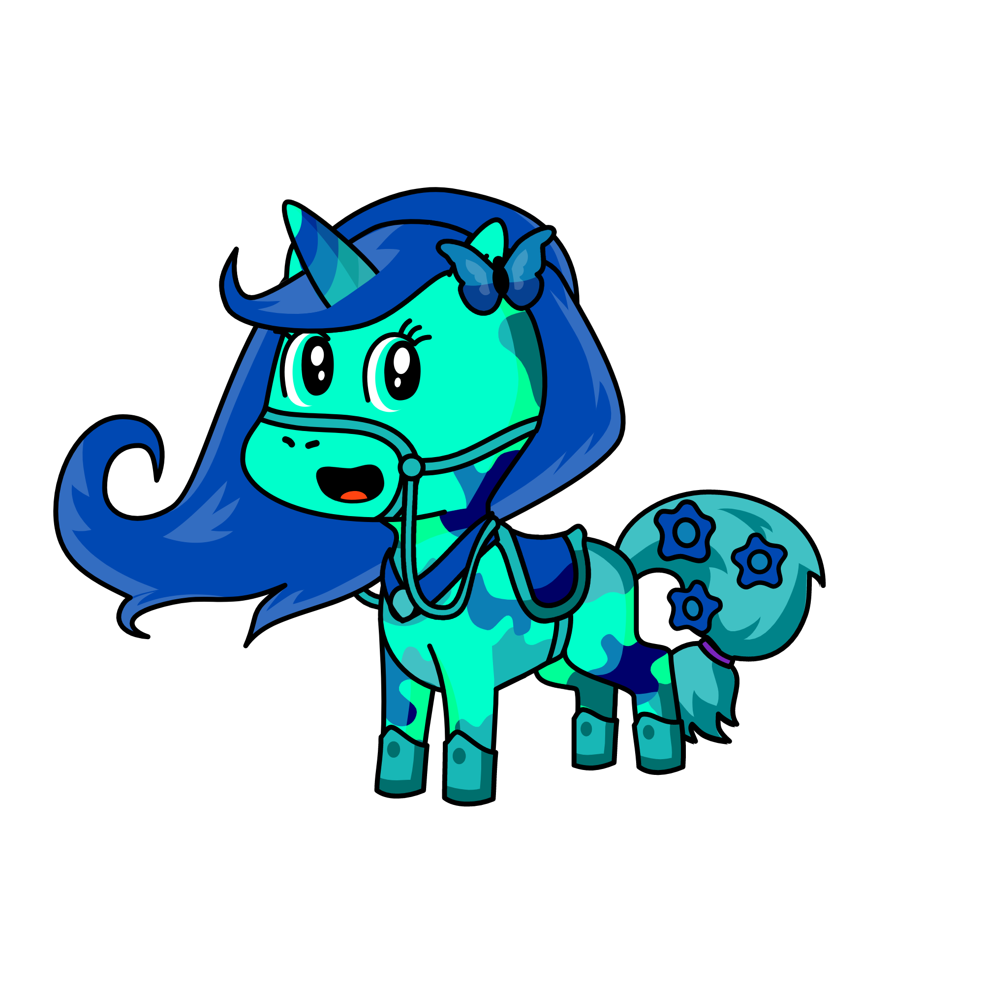 Glacier, the unicorn