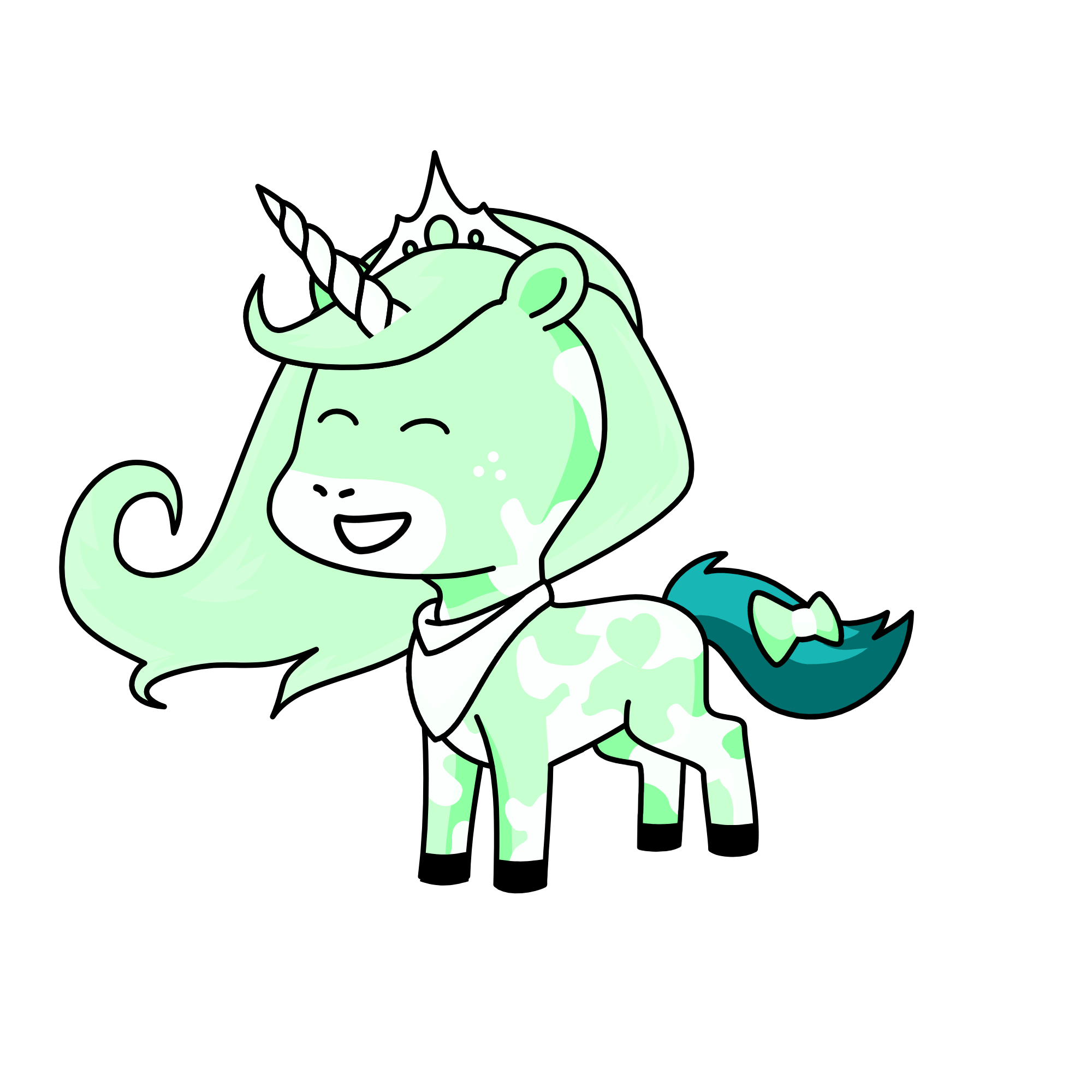 Puffy, the unicorn