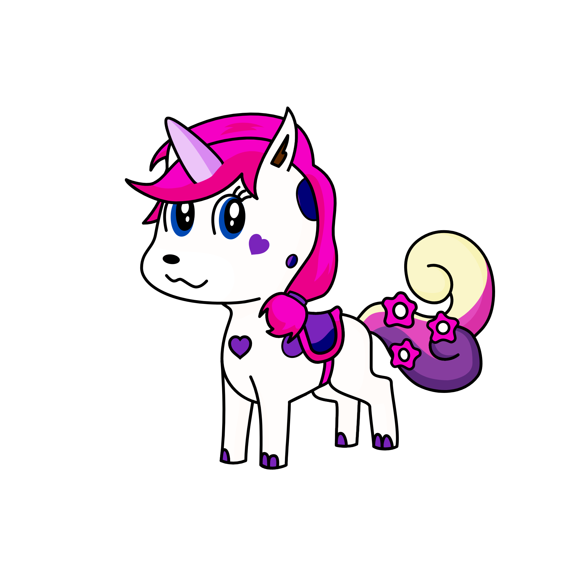 princess, the unicorn