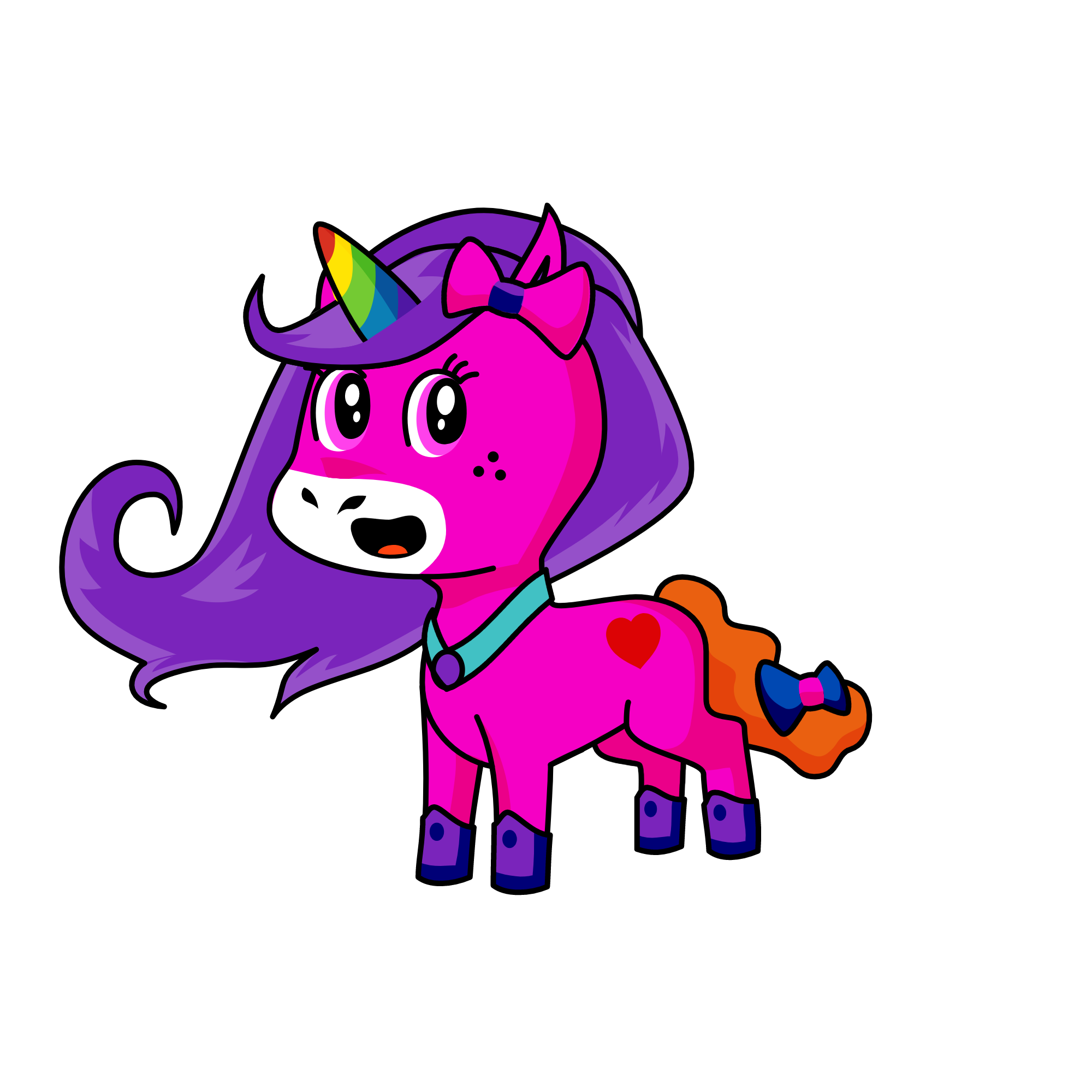 pinkie, the unicorn