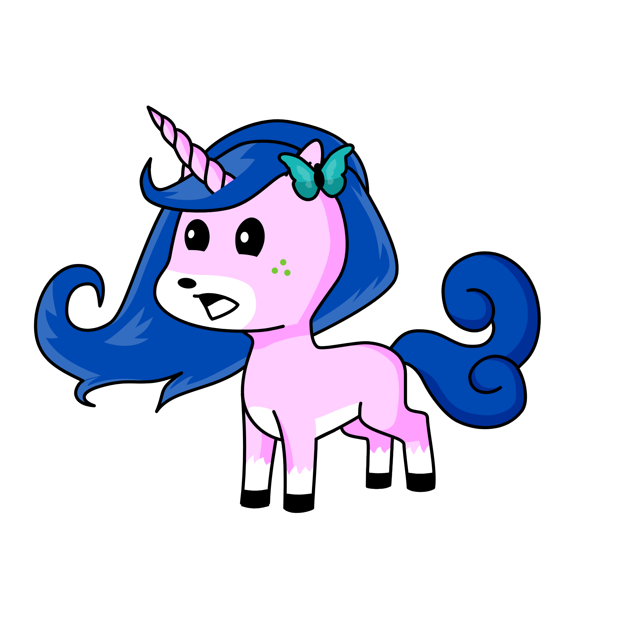 Can we pretend that airplanes in the night sky are shooting stars, the unicorn