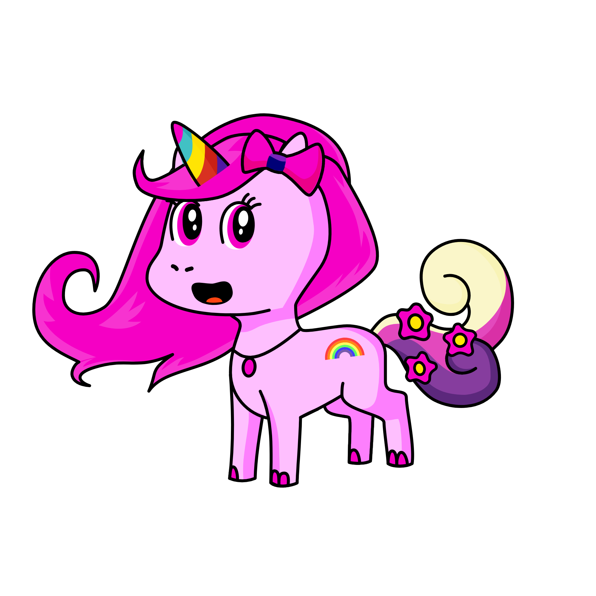 Emily, the unicorn