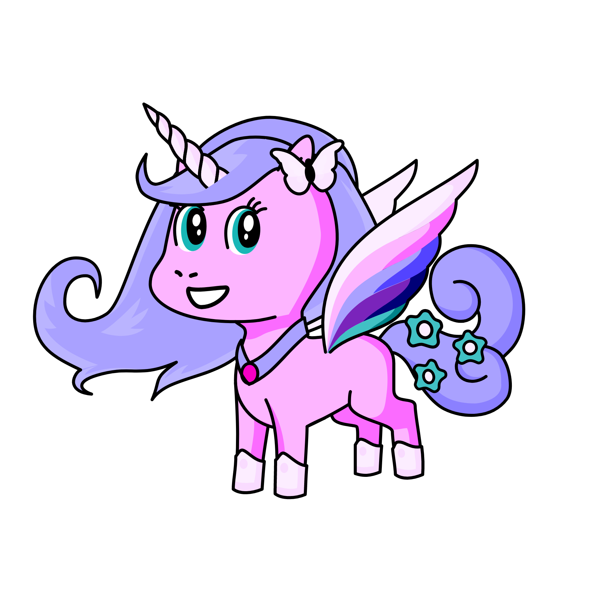 zipp, the unicorn