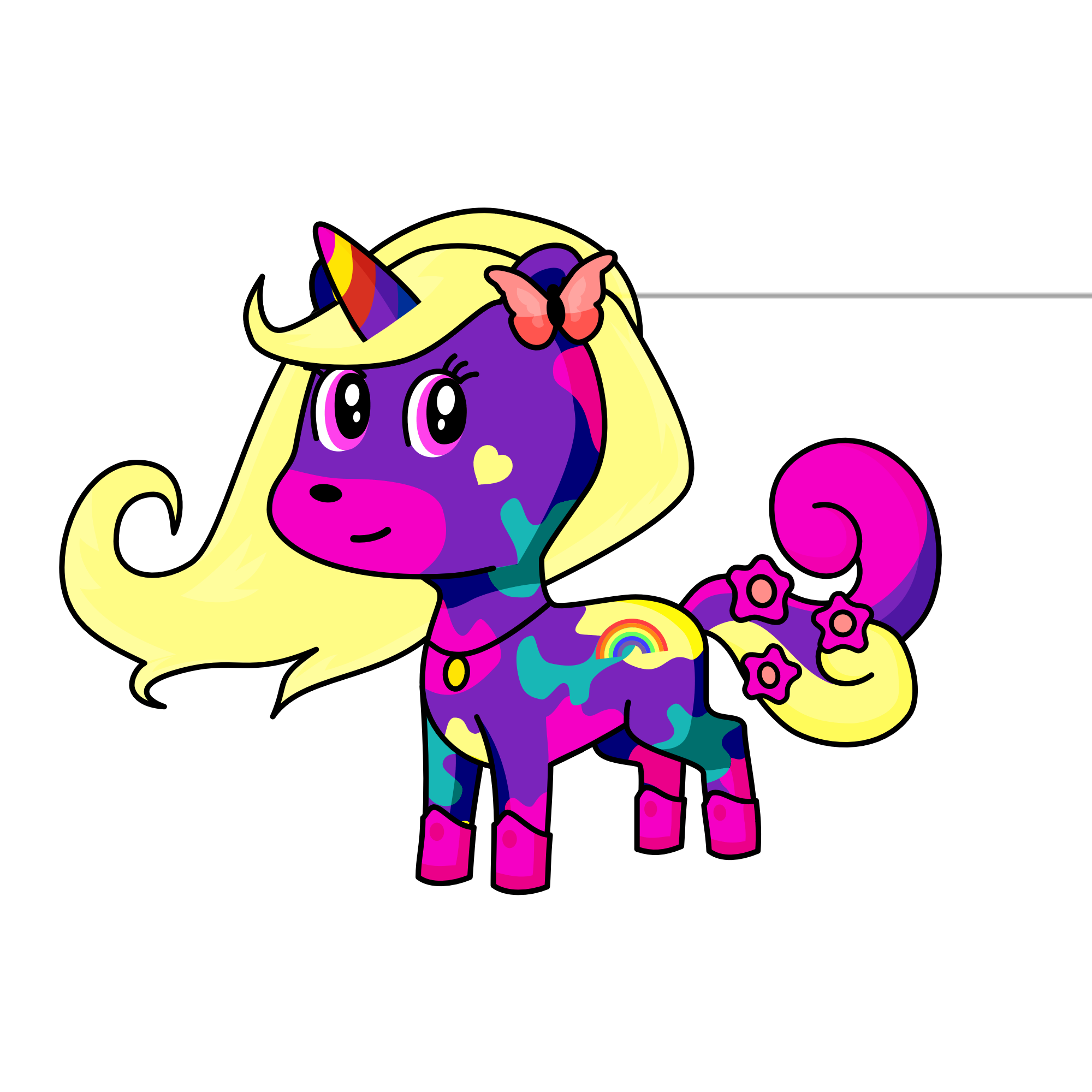 LUNA, the unicorn