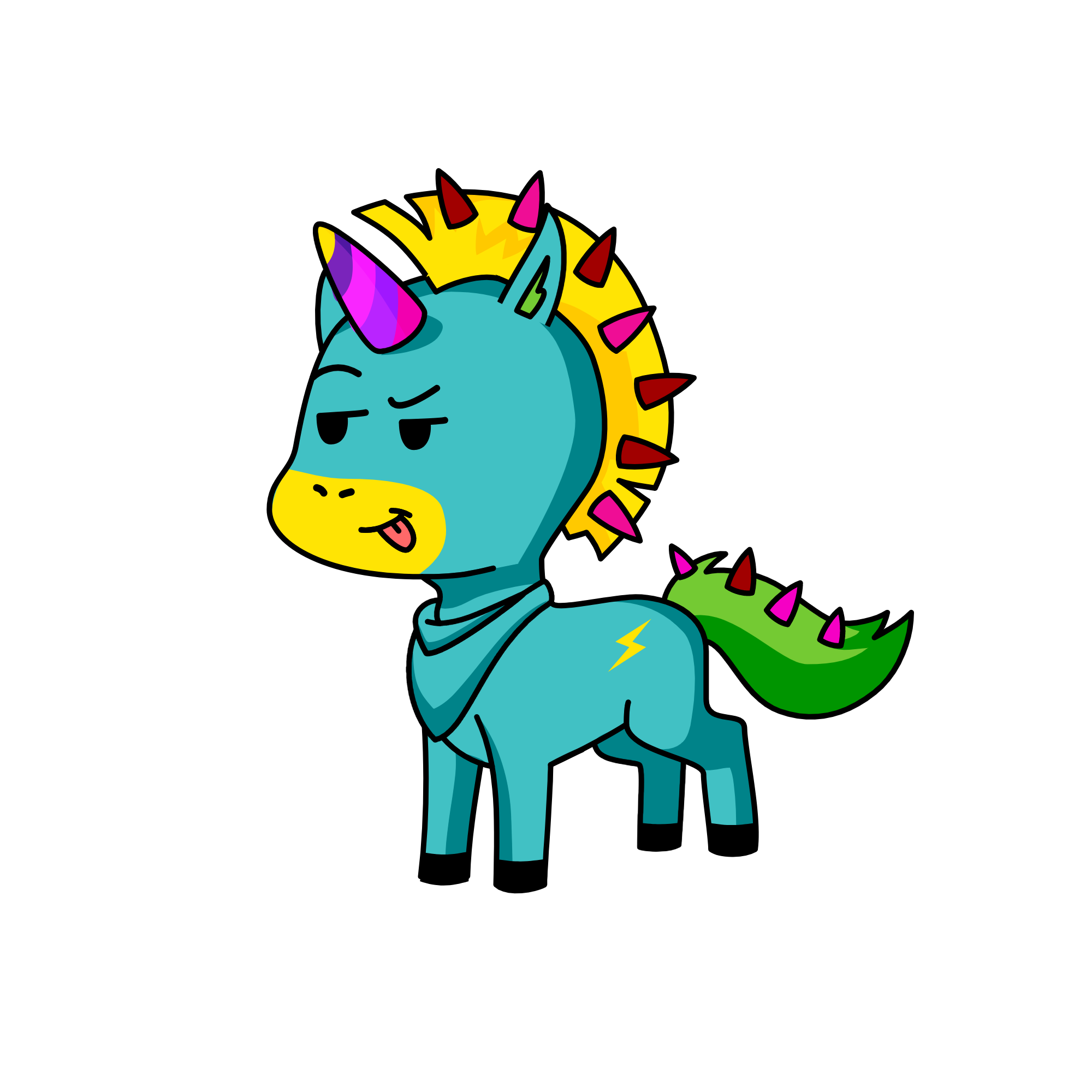 Rex JR._Derp, the unicorn