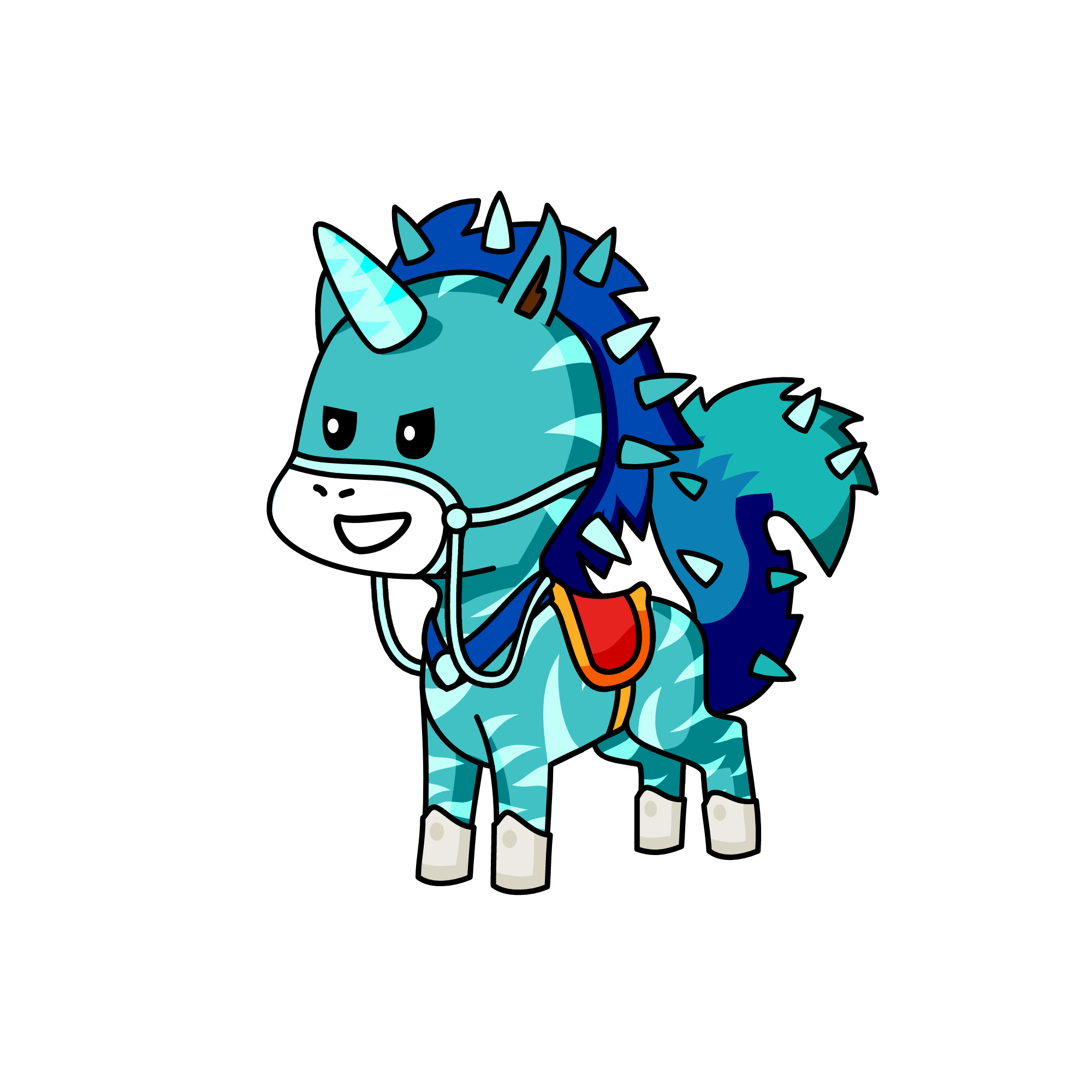 Kring Frost, the unicorn