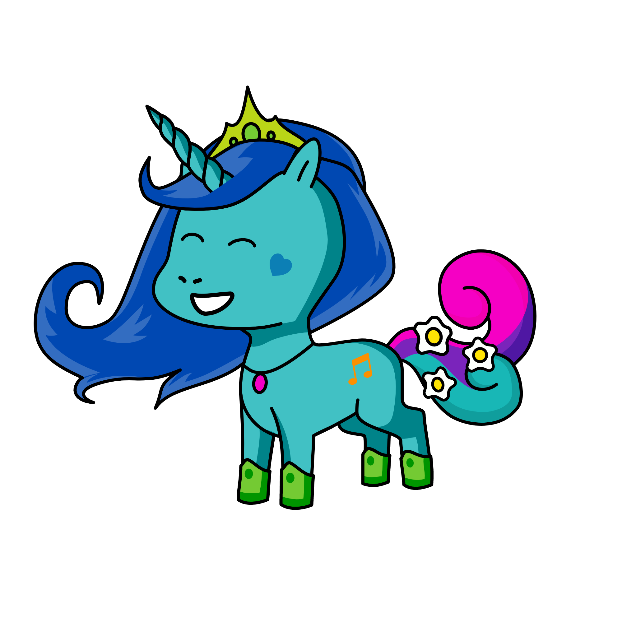 Seema, the unicorn