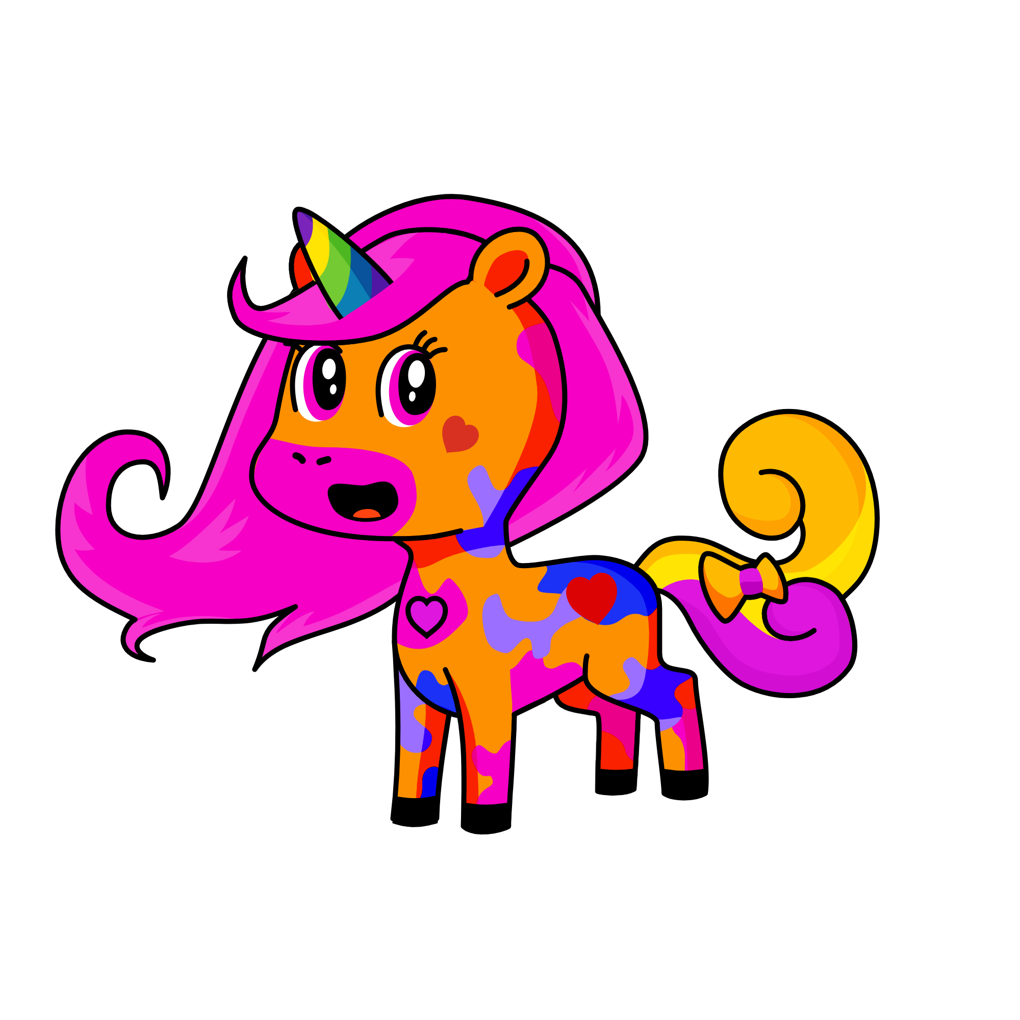 bella, the unicorn