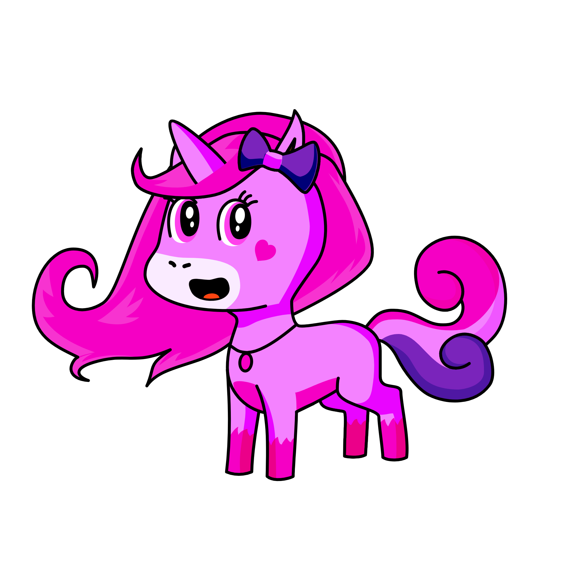 cupcake, the unicorn