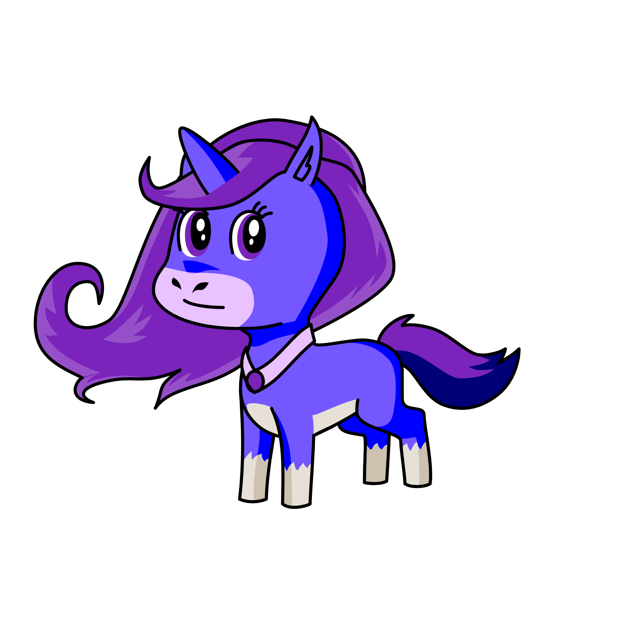 moon, the unicorn