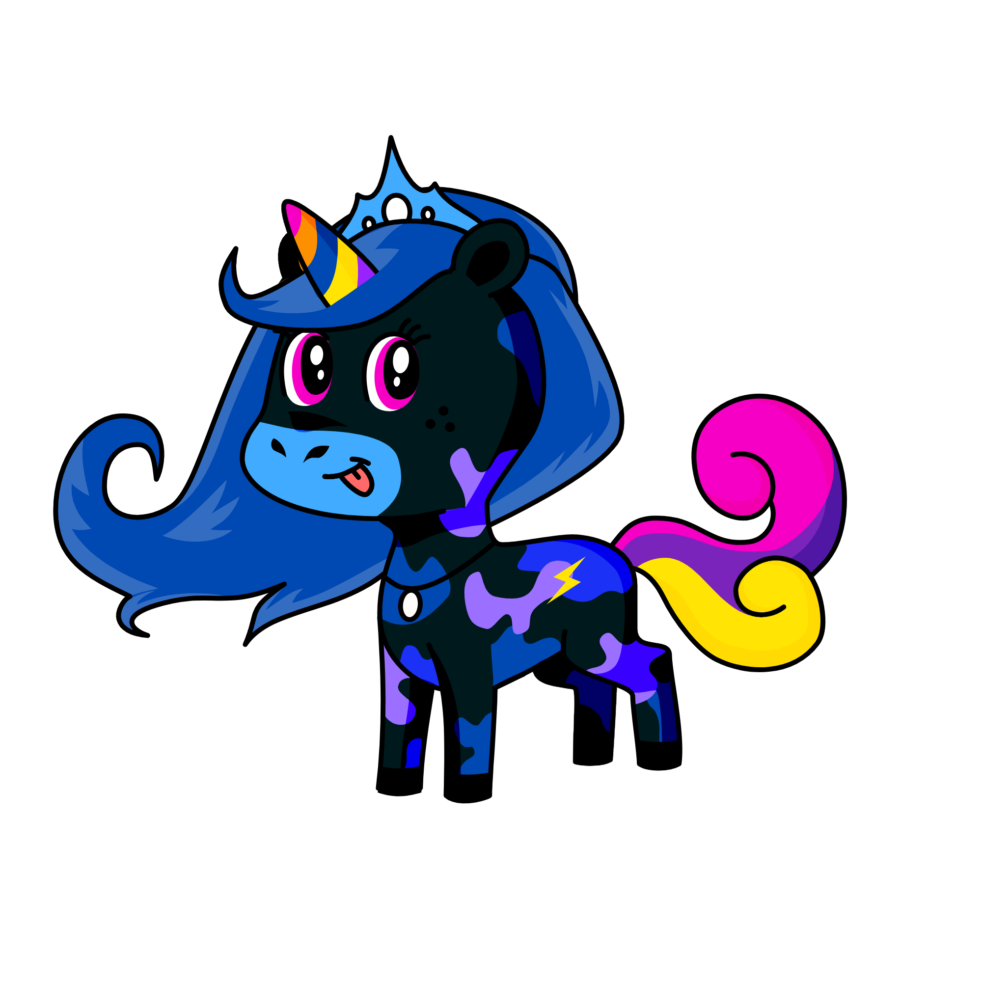 Night Queen, the unicorn