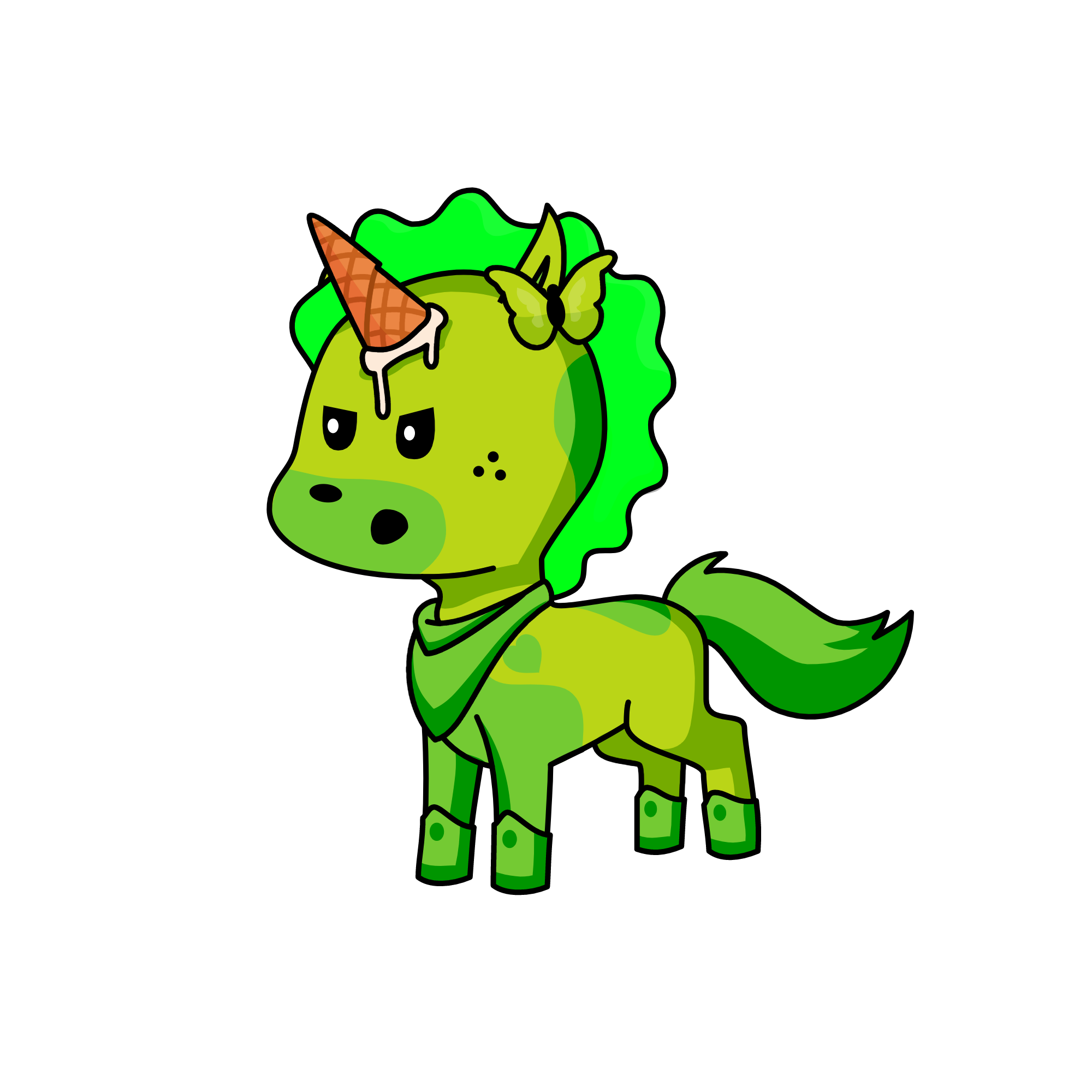 Barfy, the unicorn