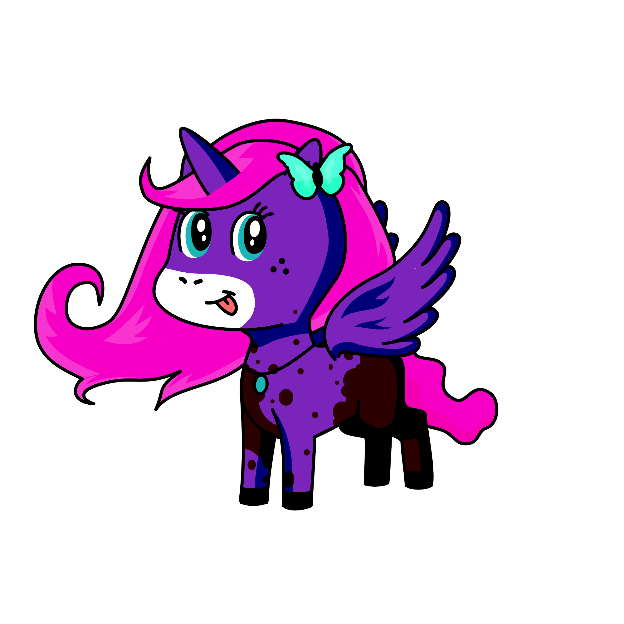 Luna, the unicorn