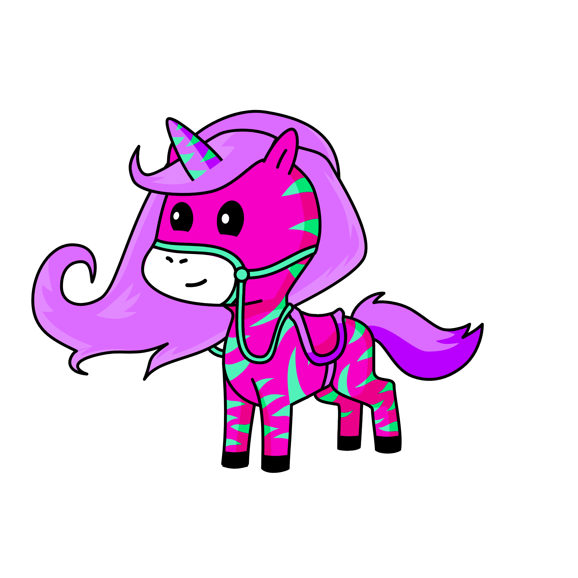 Midnight, the unicorn