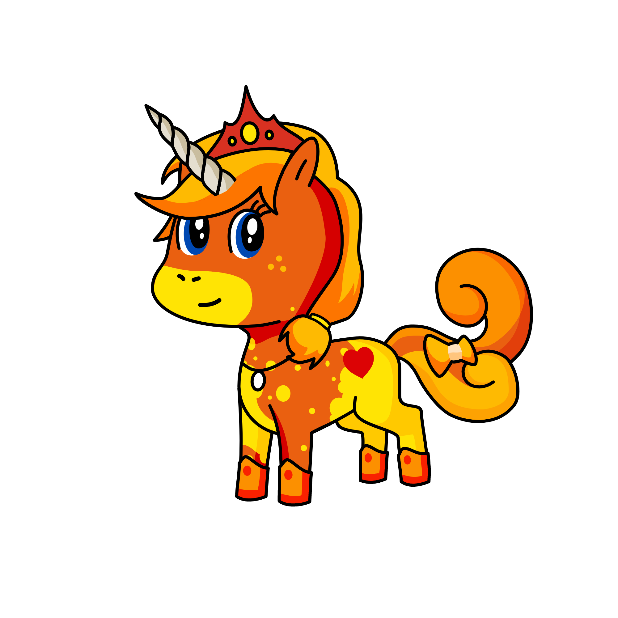 Maya, the unicorn