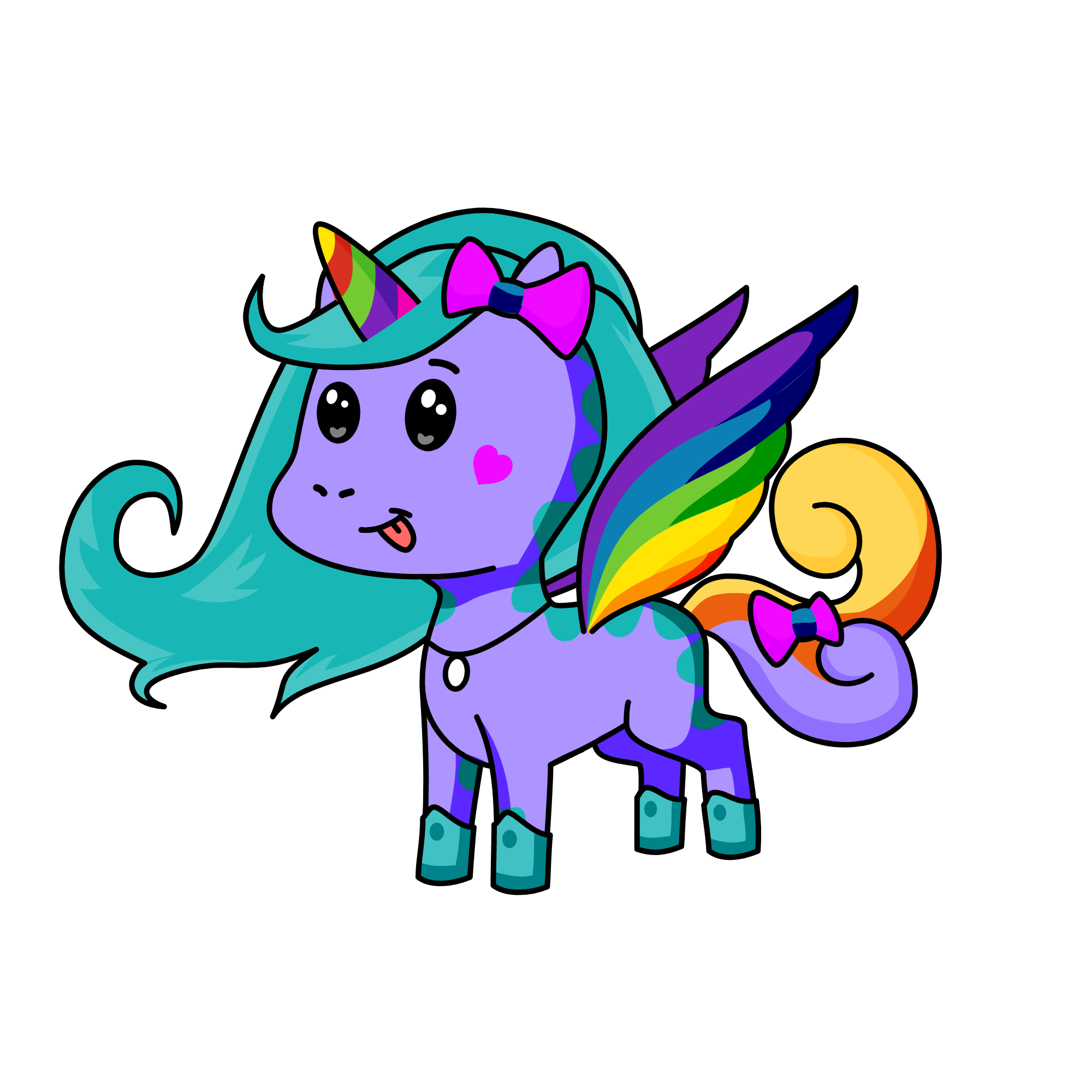 Myna, the unicorn