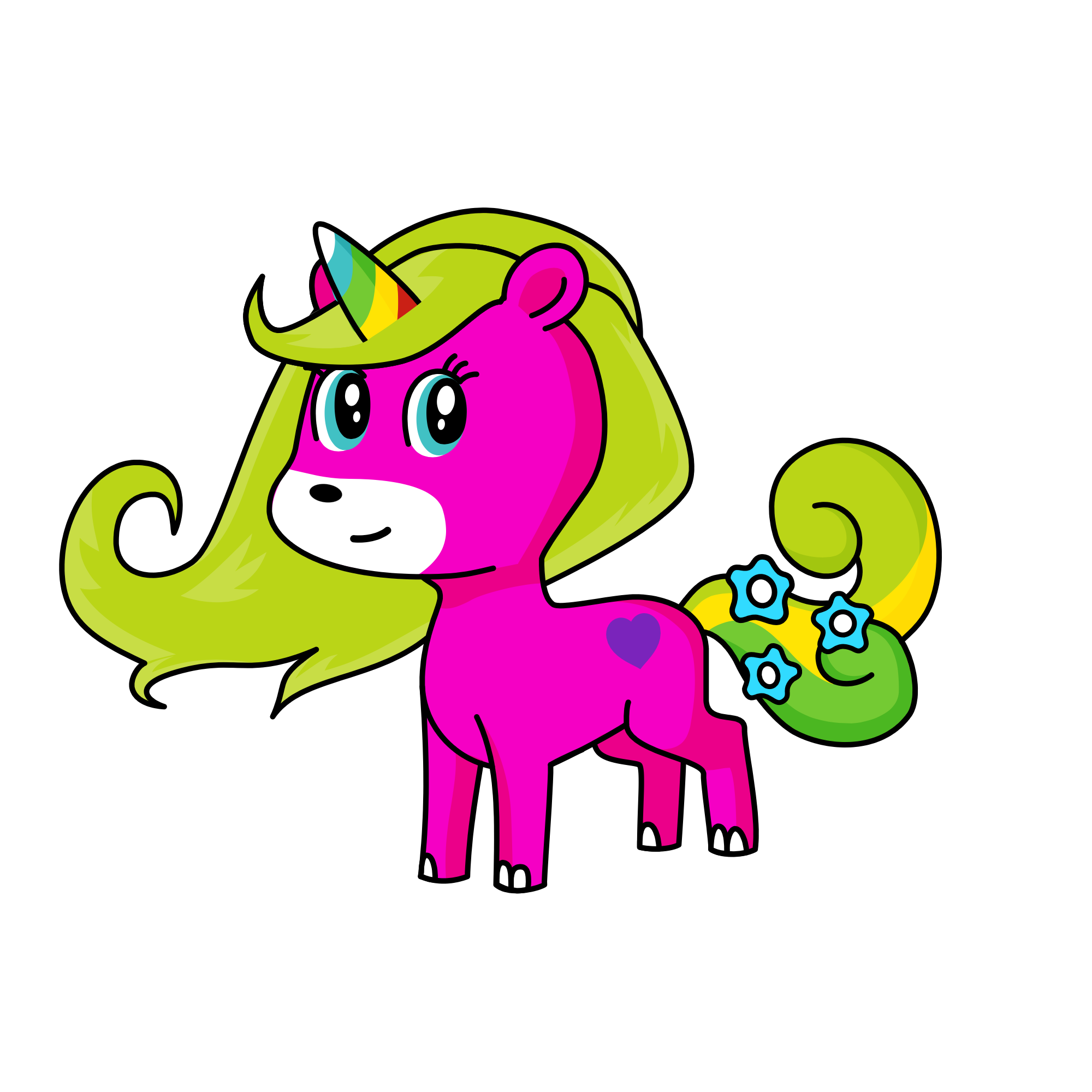 Luna, the unicorn