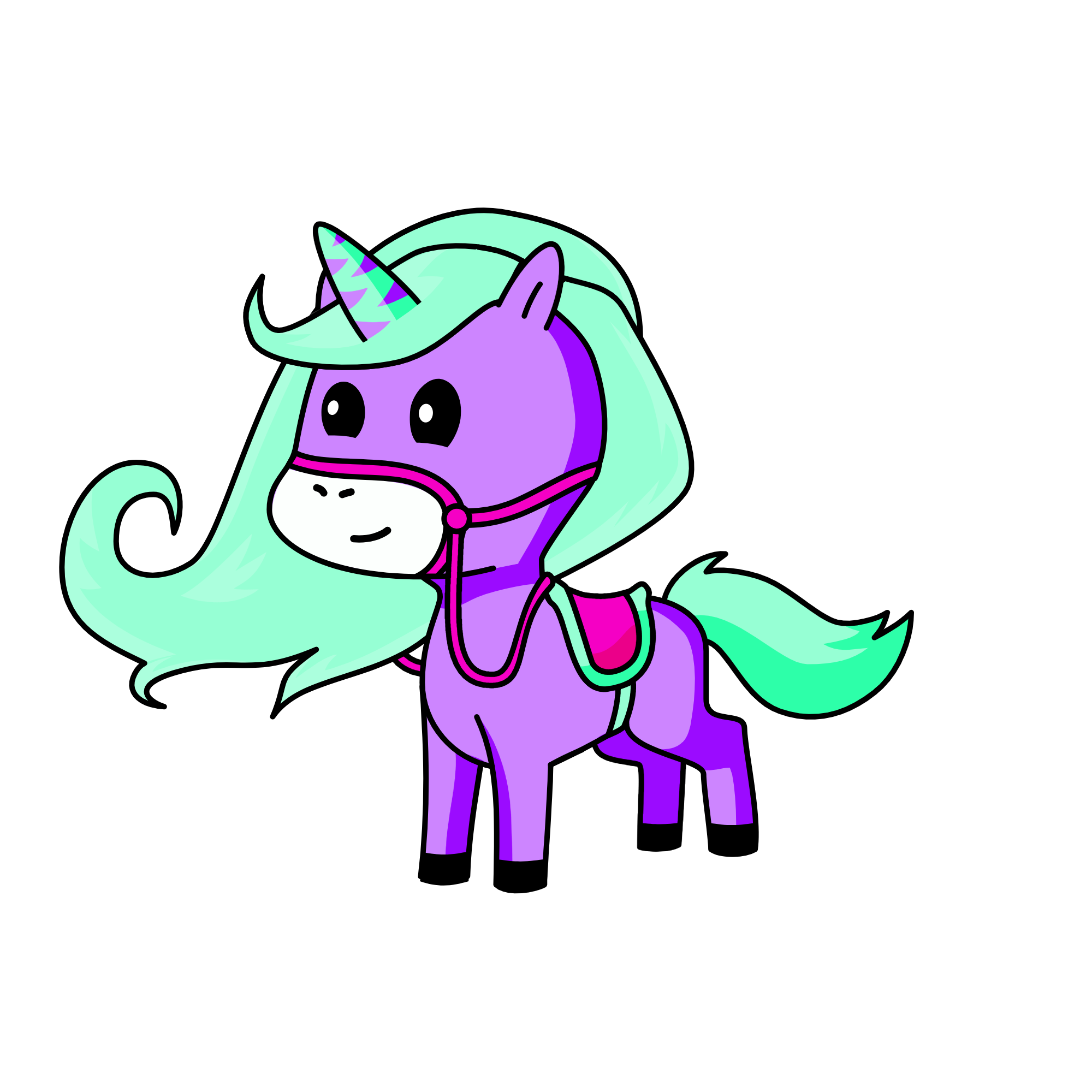 Sky, the unicorn
