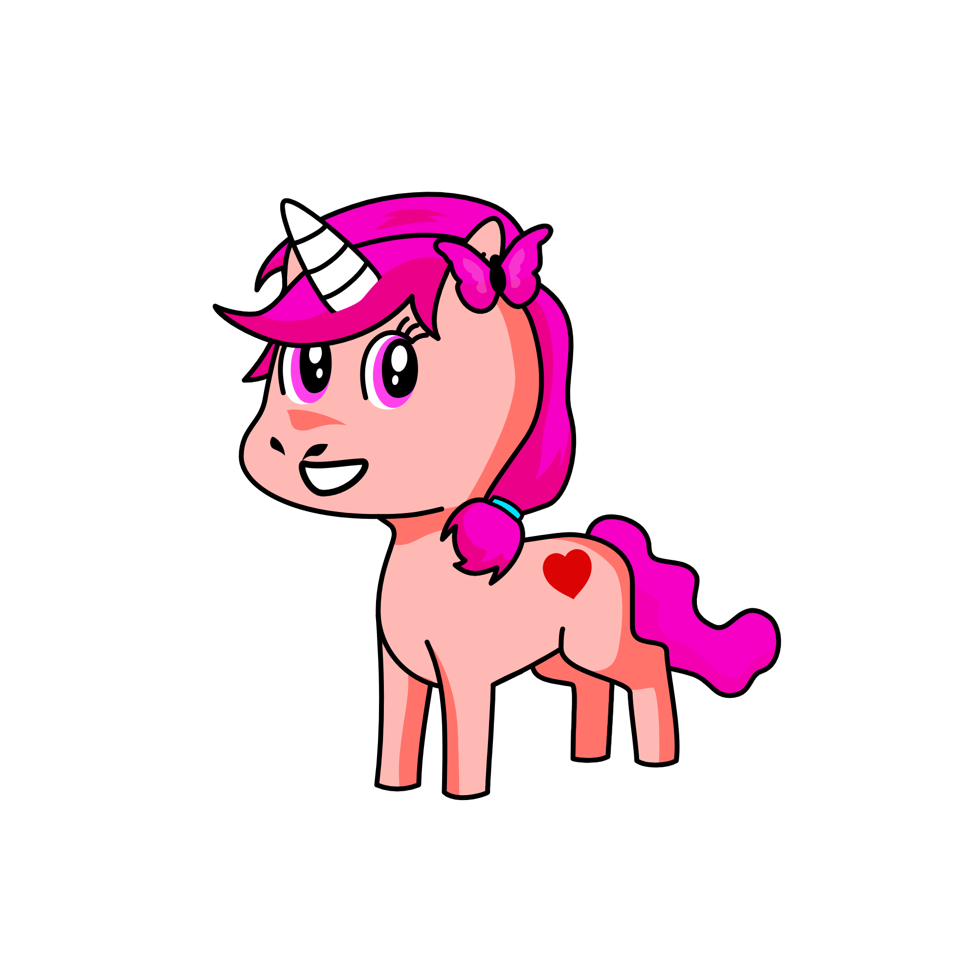 Pinkie Pie, the unicorn