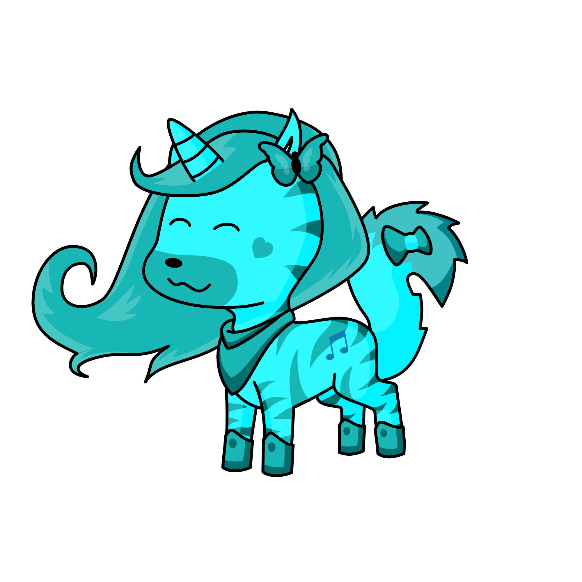 rare snow , the unicorn