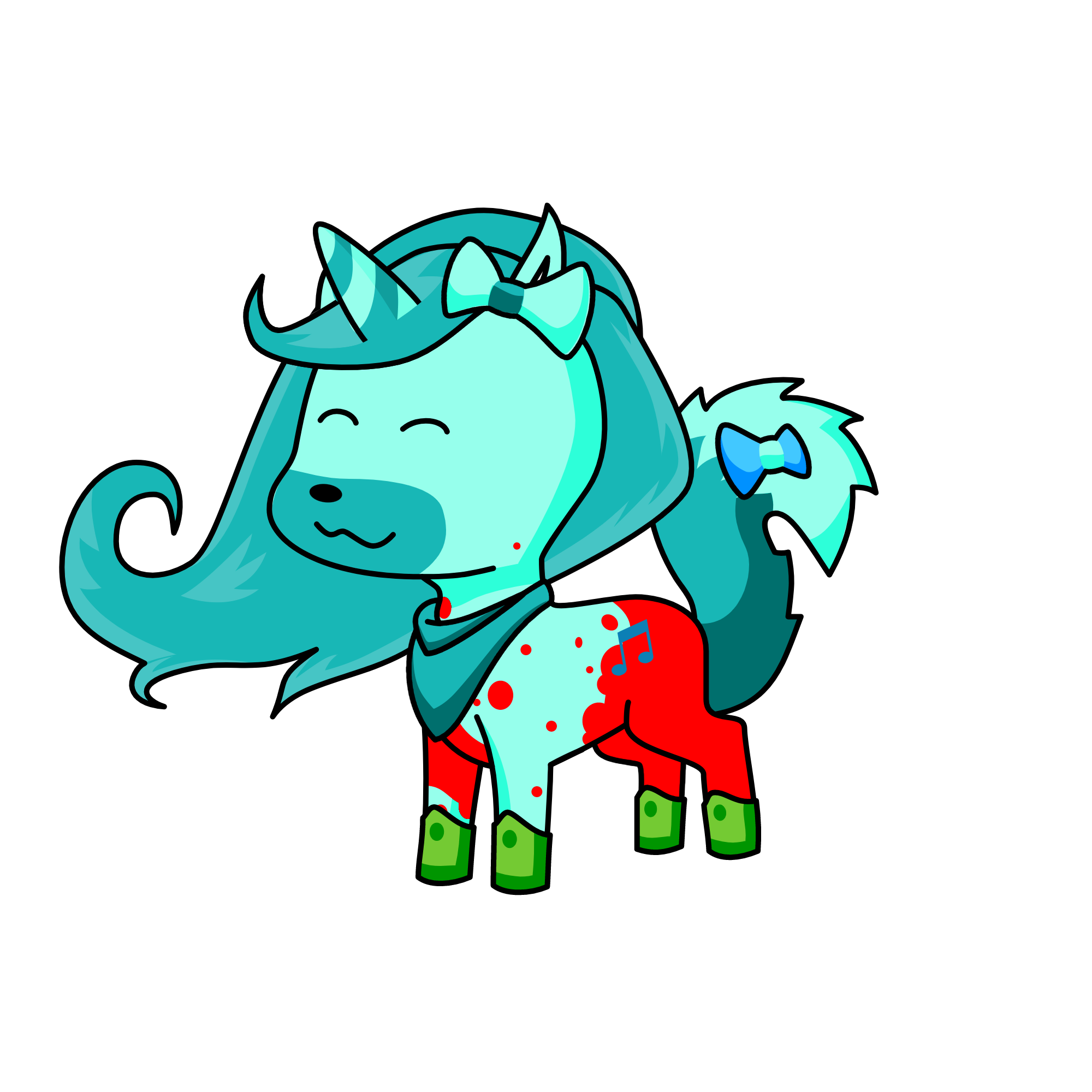snow, the unicorn