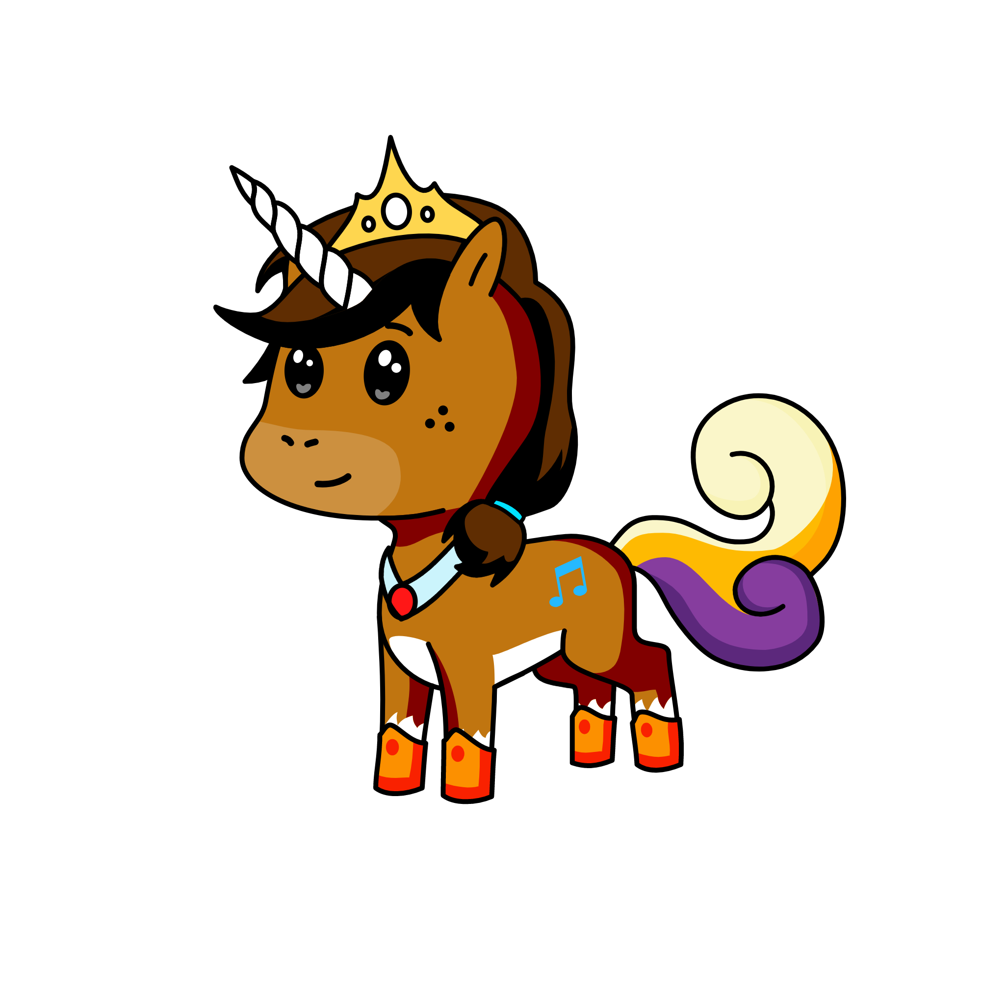 Brownies, the unicorn