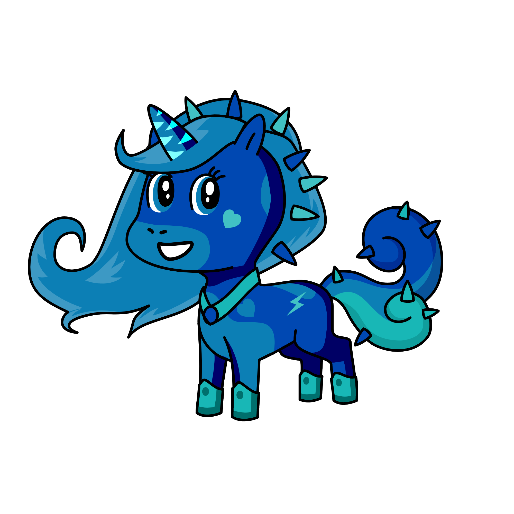 Night Princess, the unicorn
