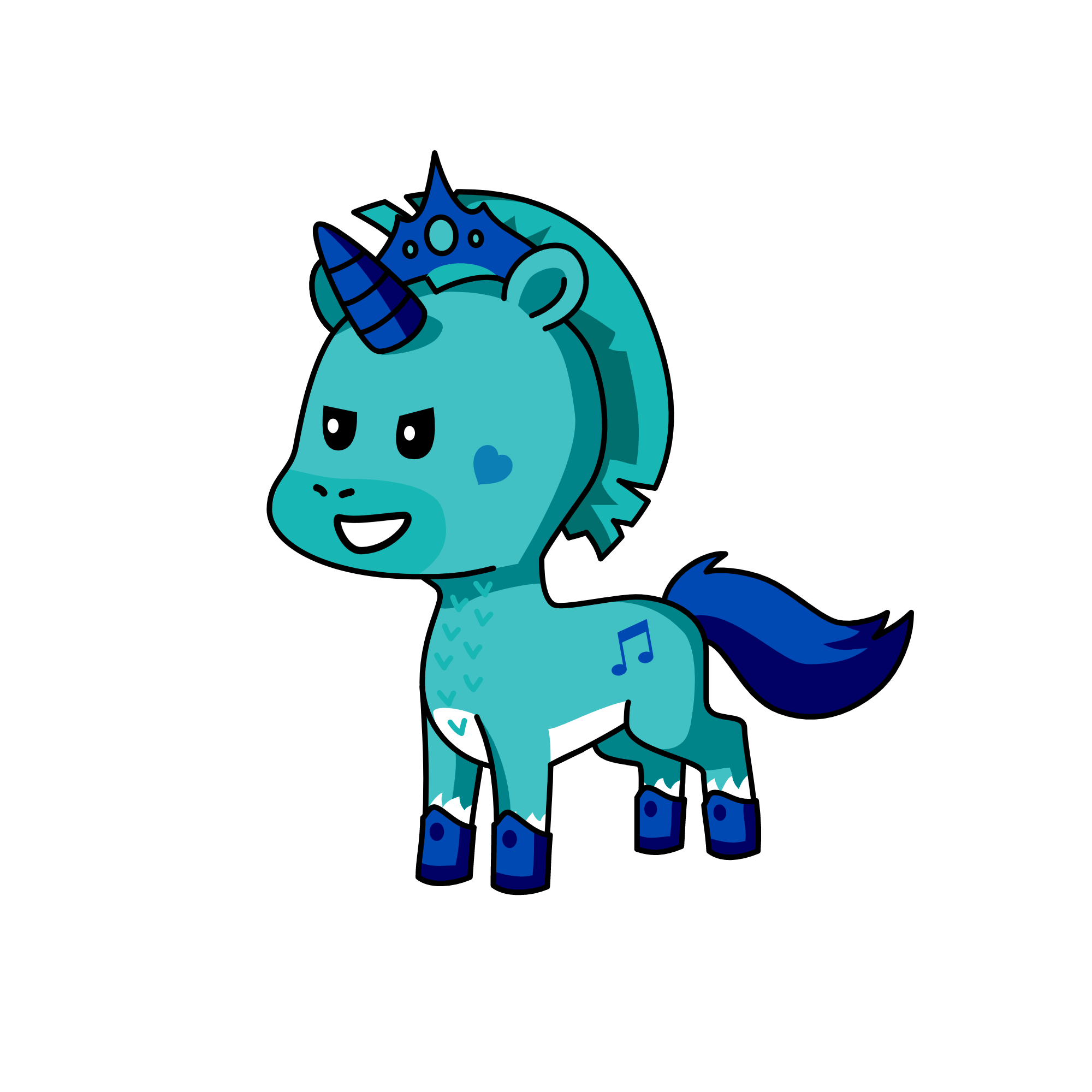 Viola, the unicorn