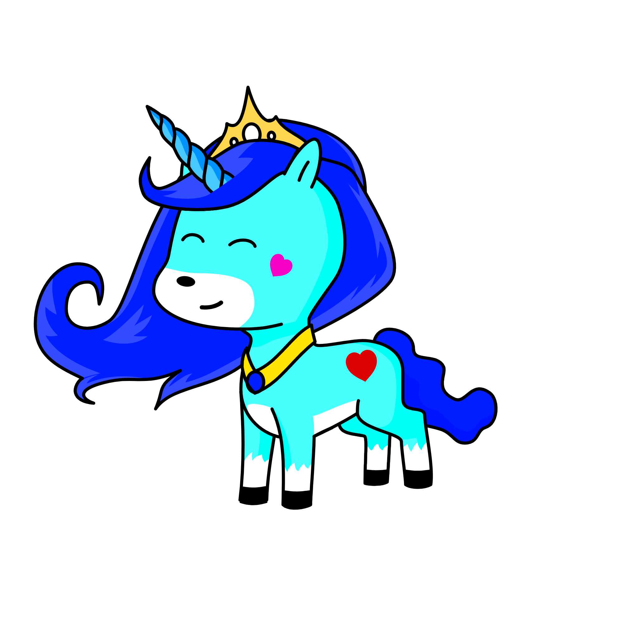 Alice, the unicorn