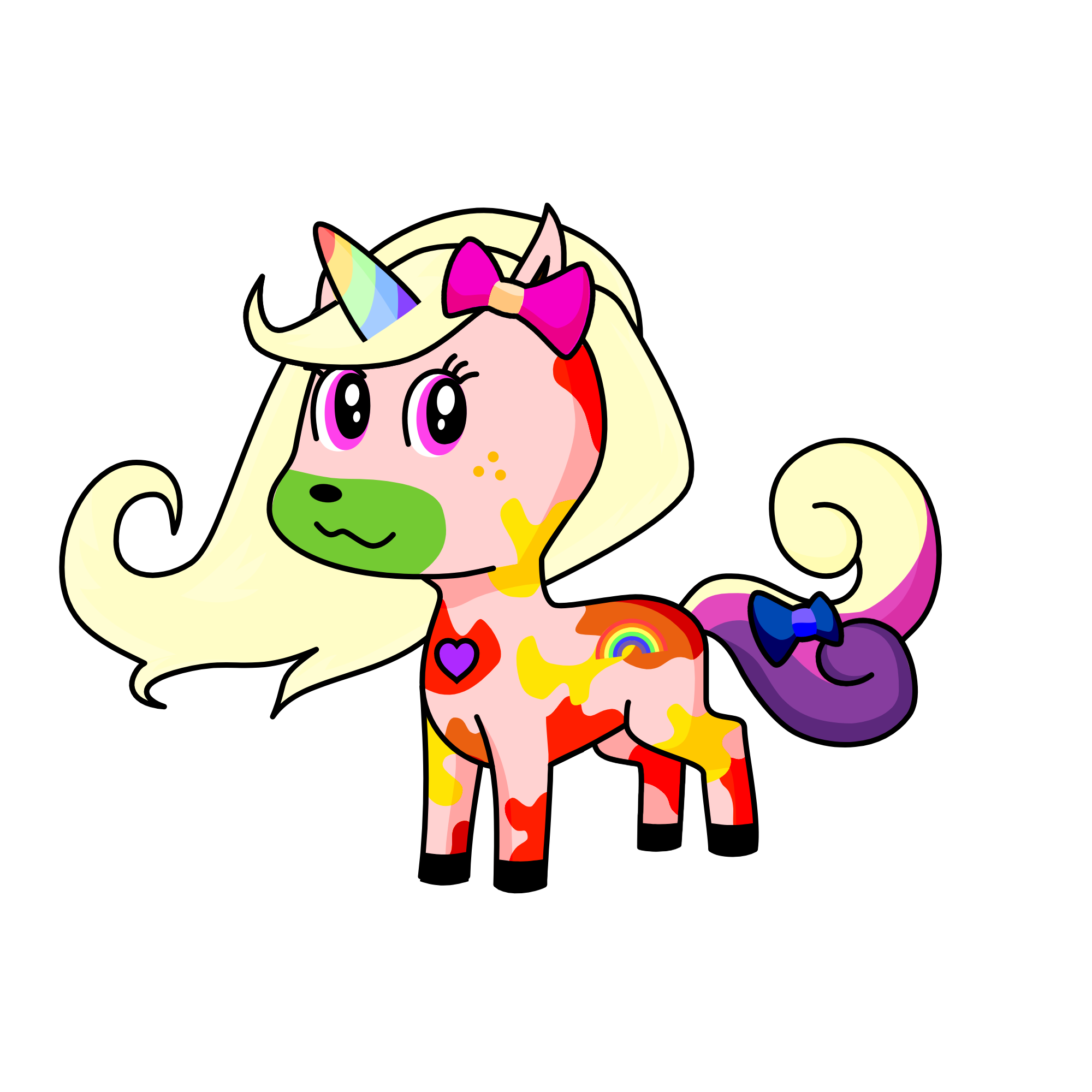 Pony Woonie, the unicorn