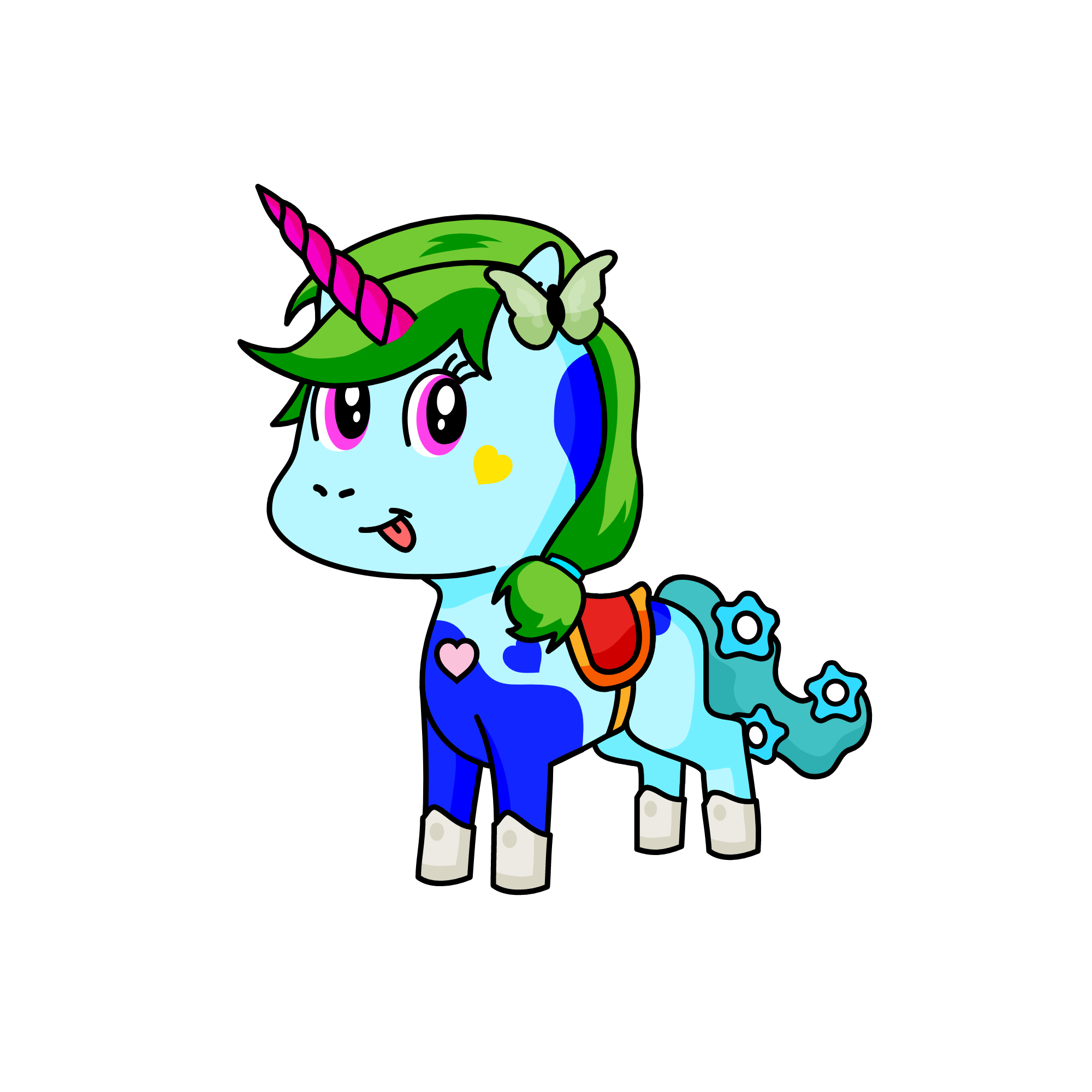 Edna, the unicorn