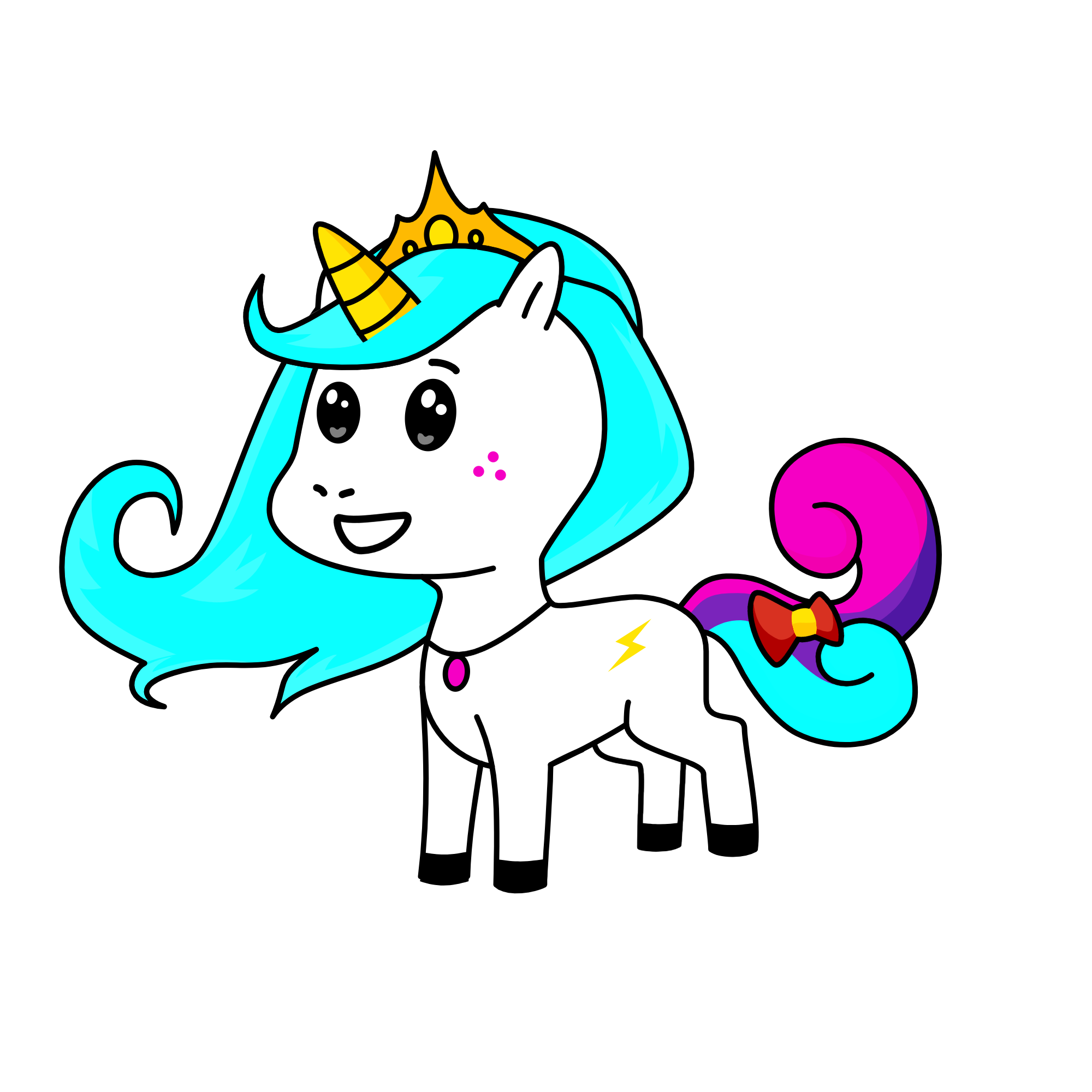 Beauty, the unicorn