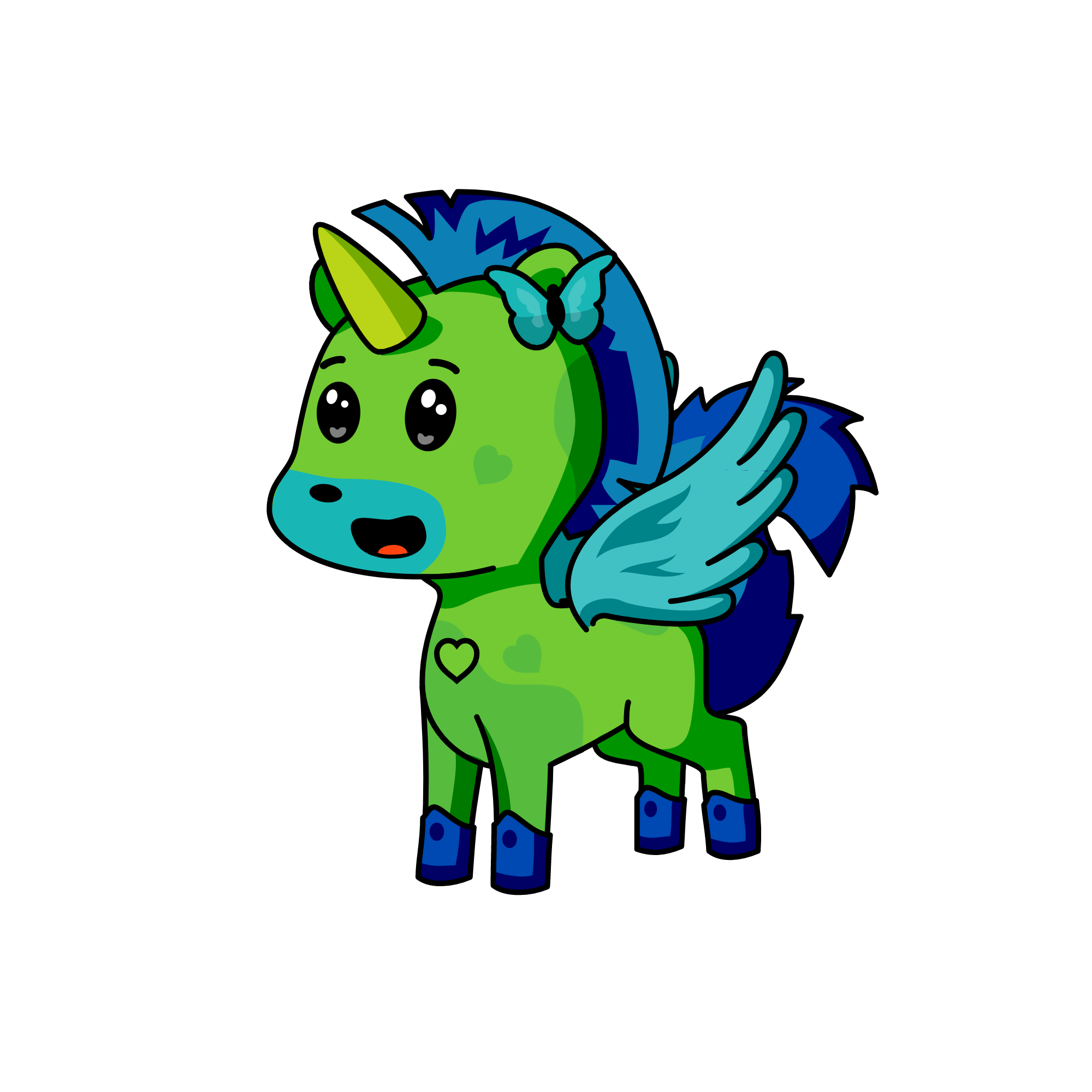 flowerina, the unicorn