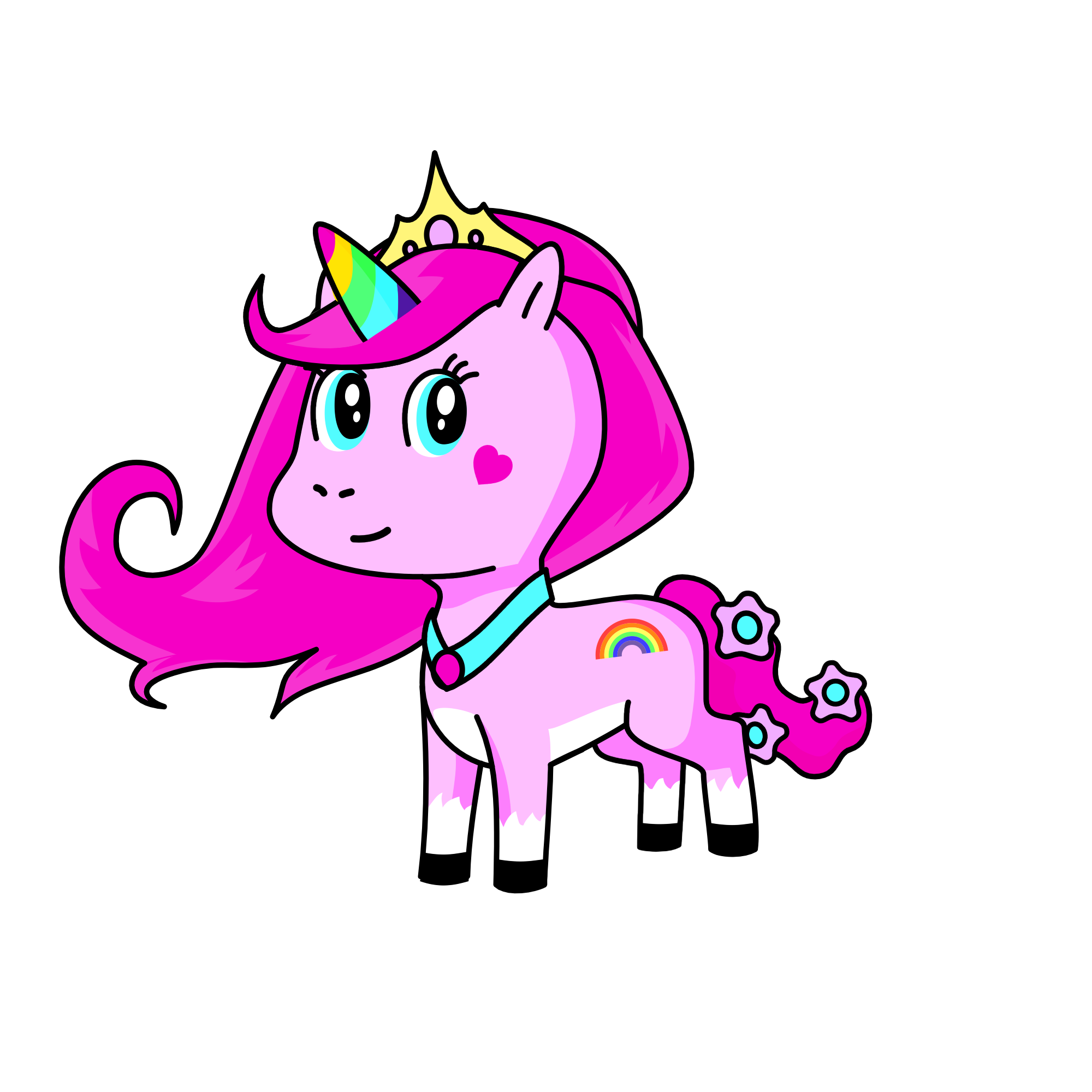 Sparkle, the unicorn