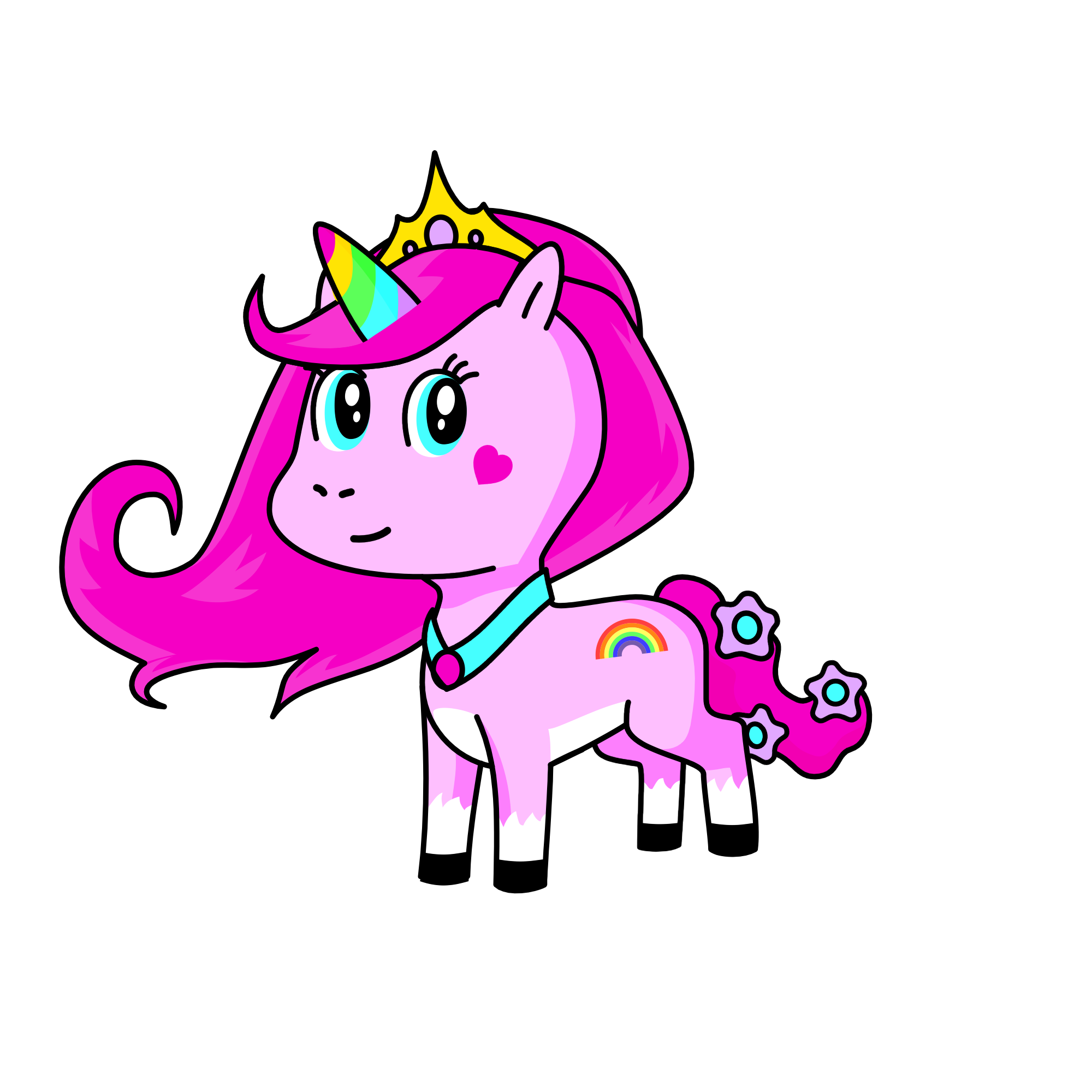 Sparkle, the unicorn