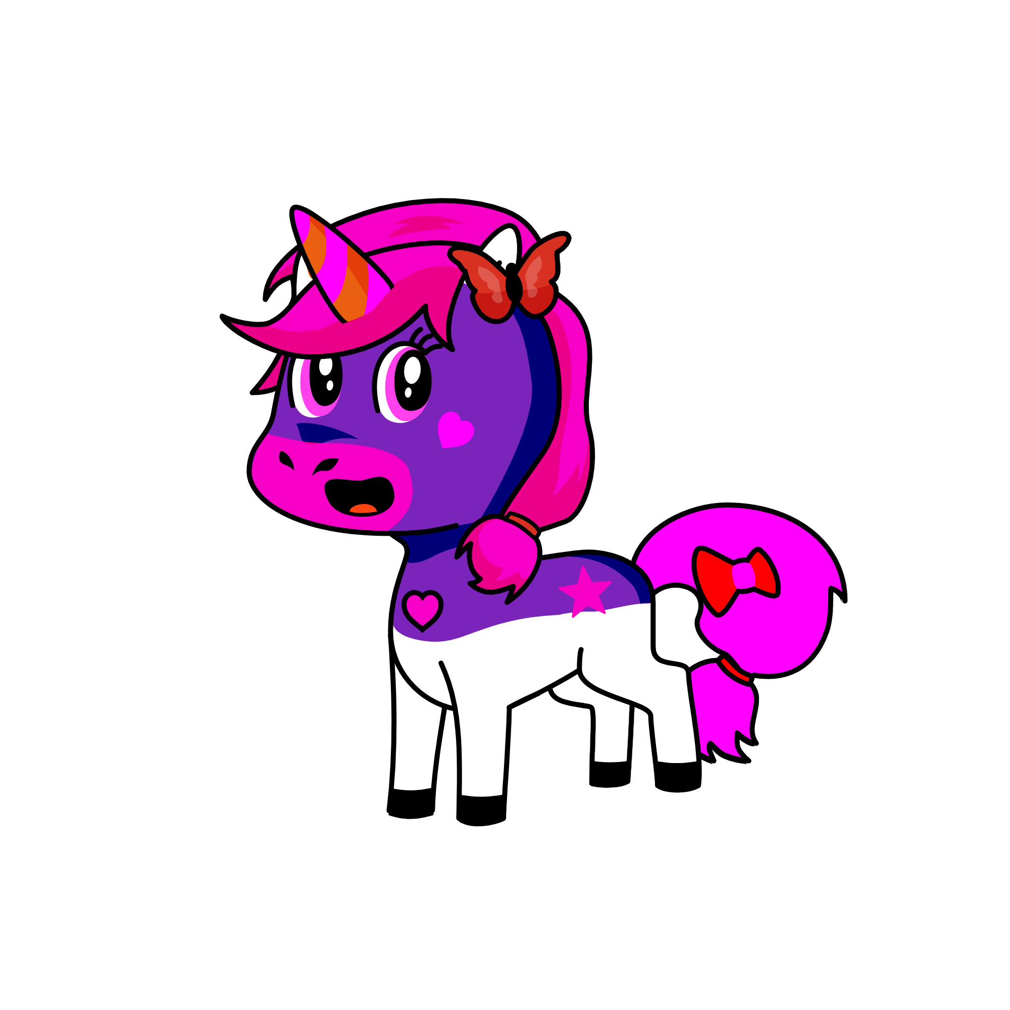 Pinky Pie, the unicorn