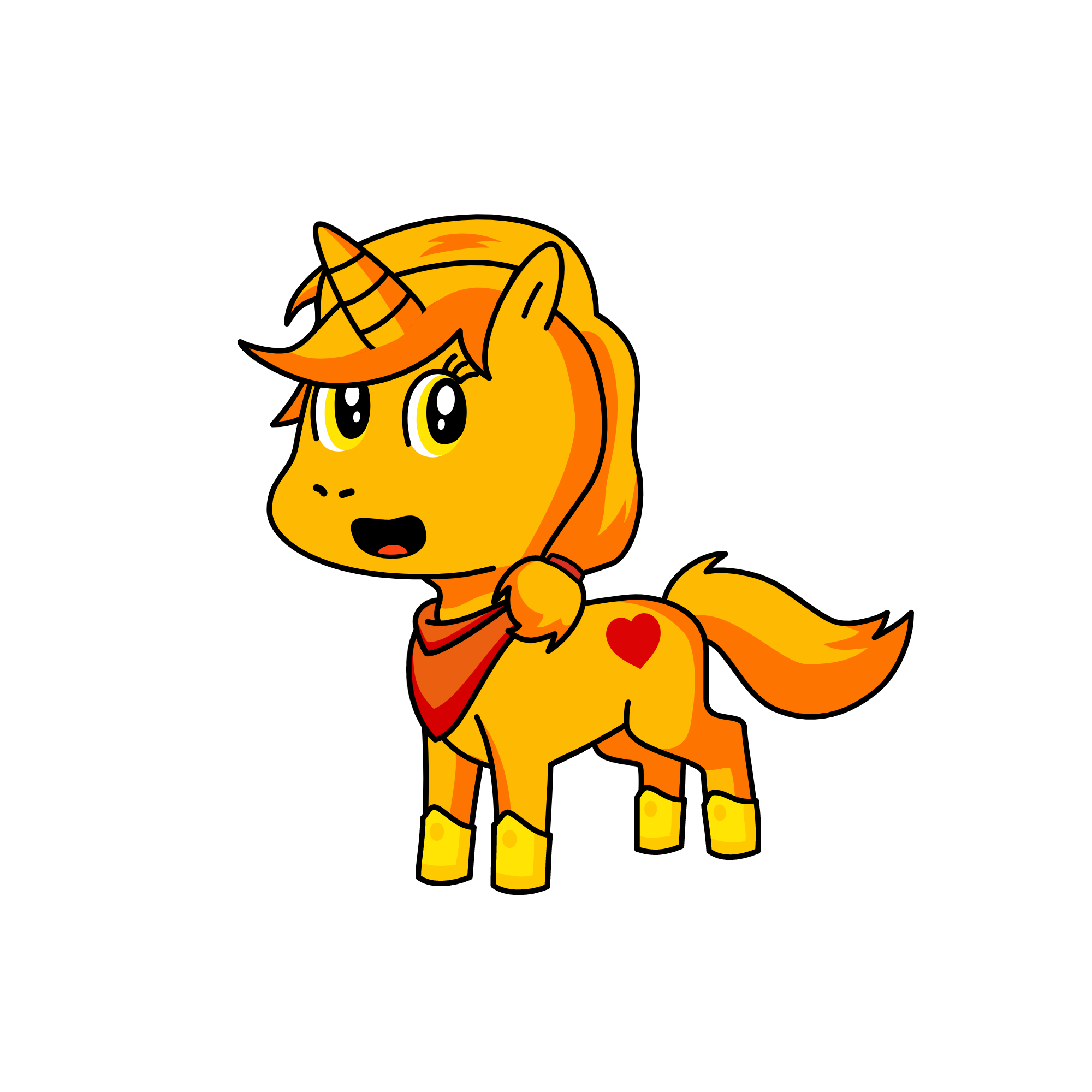 Applejack, the unicorn