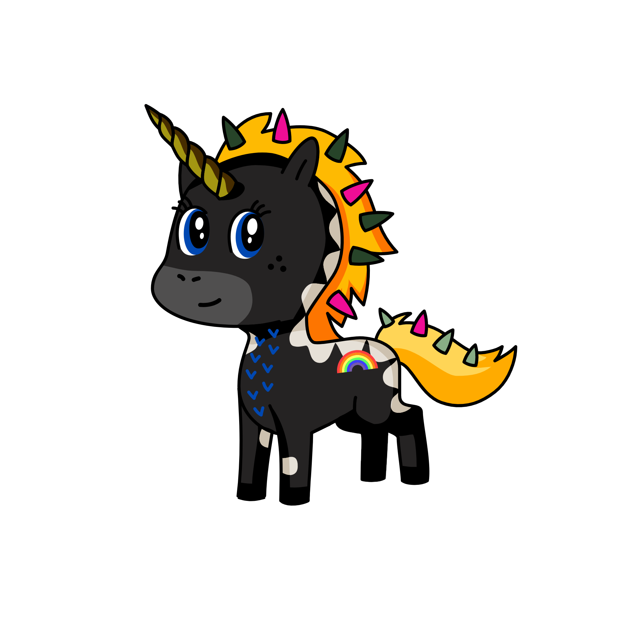 saturn corn, the unicorn