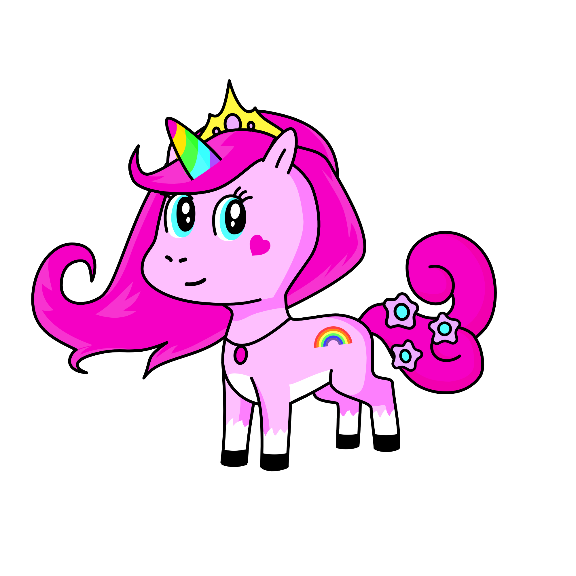 Sparkle, the unicorn