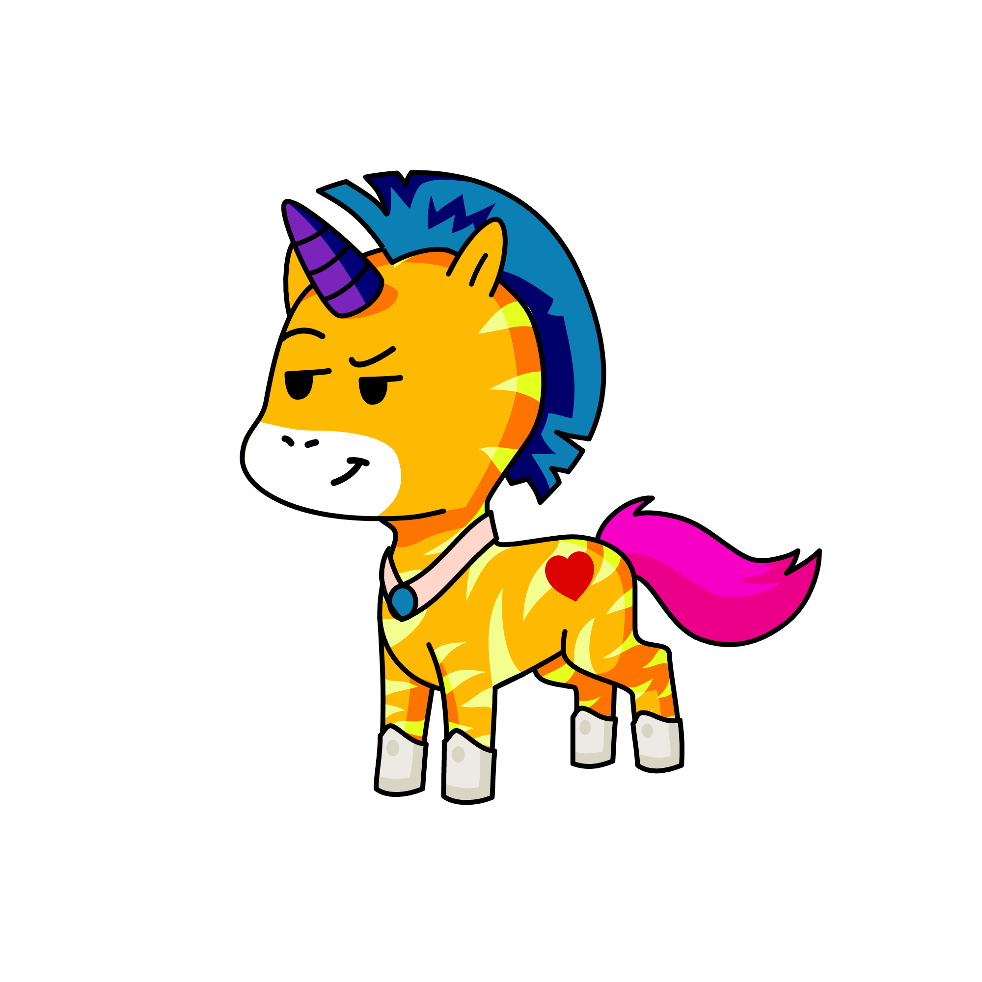 sussy the 2nd, the unicorn