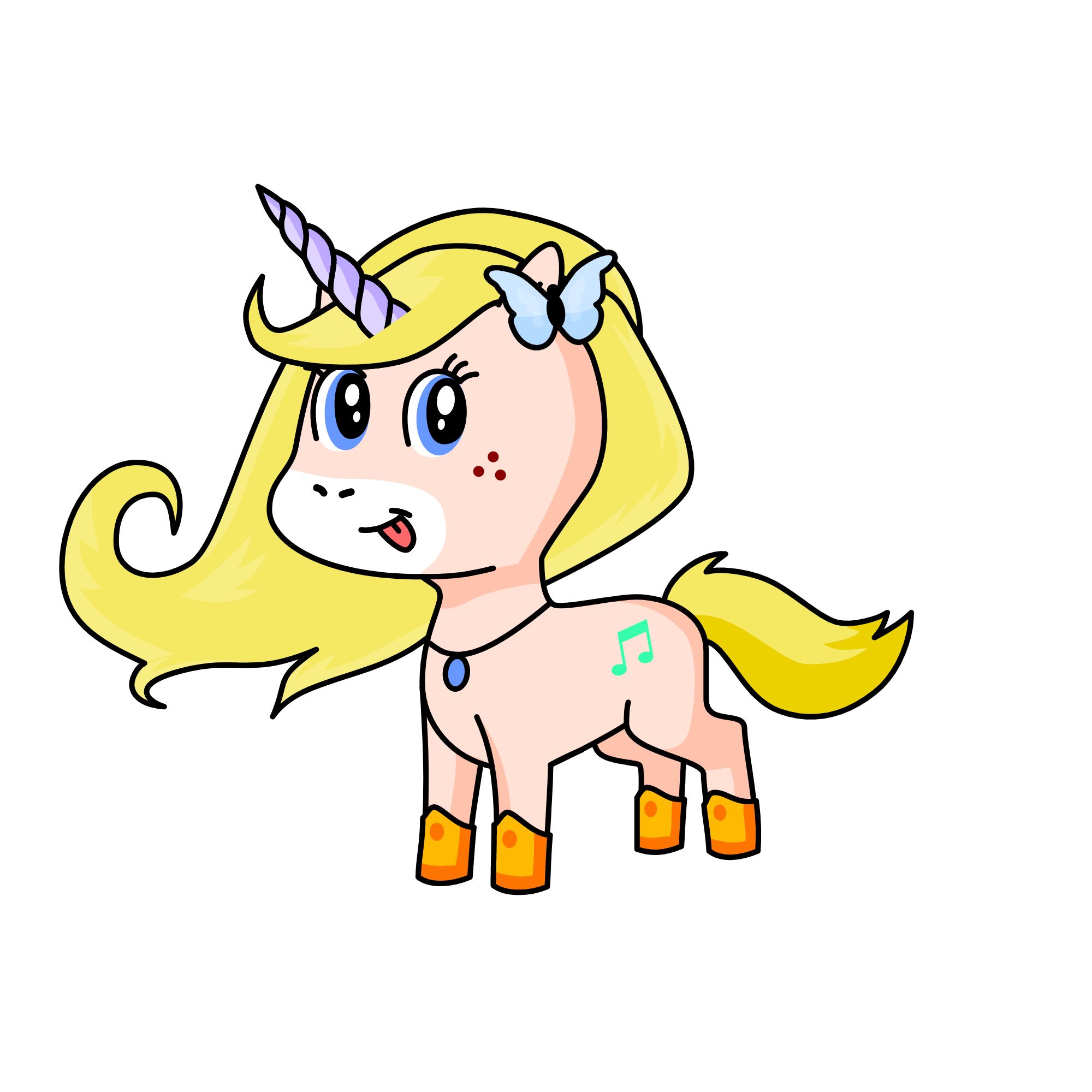 Laylah, the unicorn