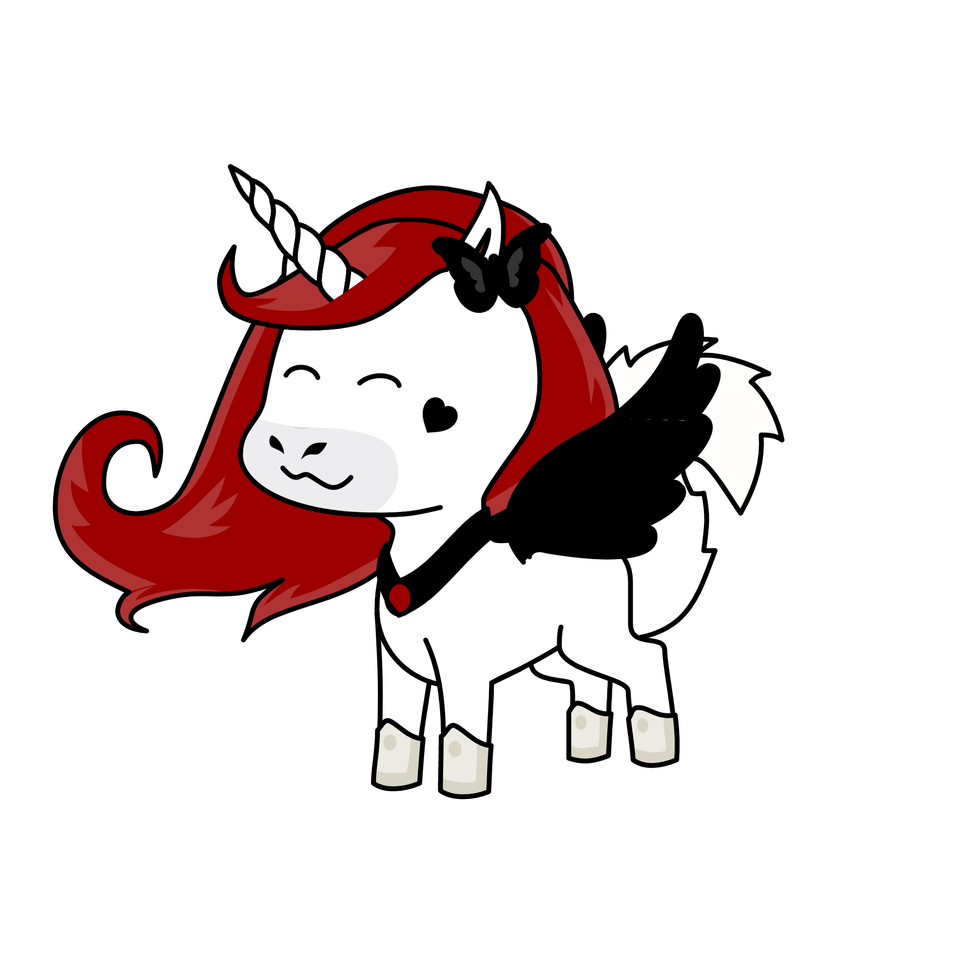 Queen Of Demons, the unicorn