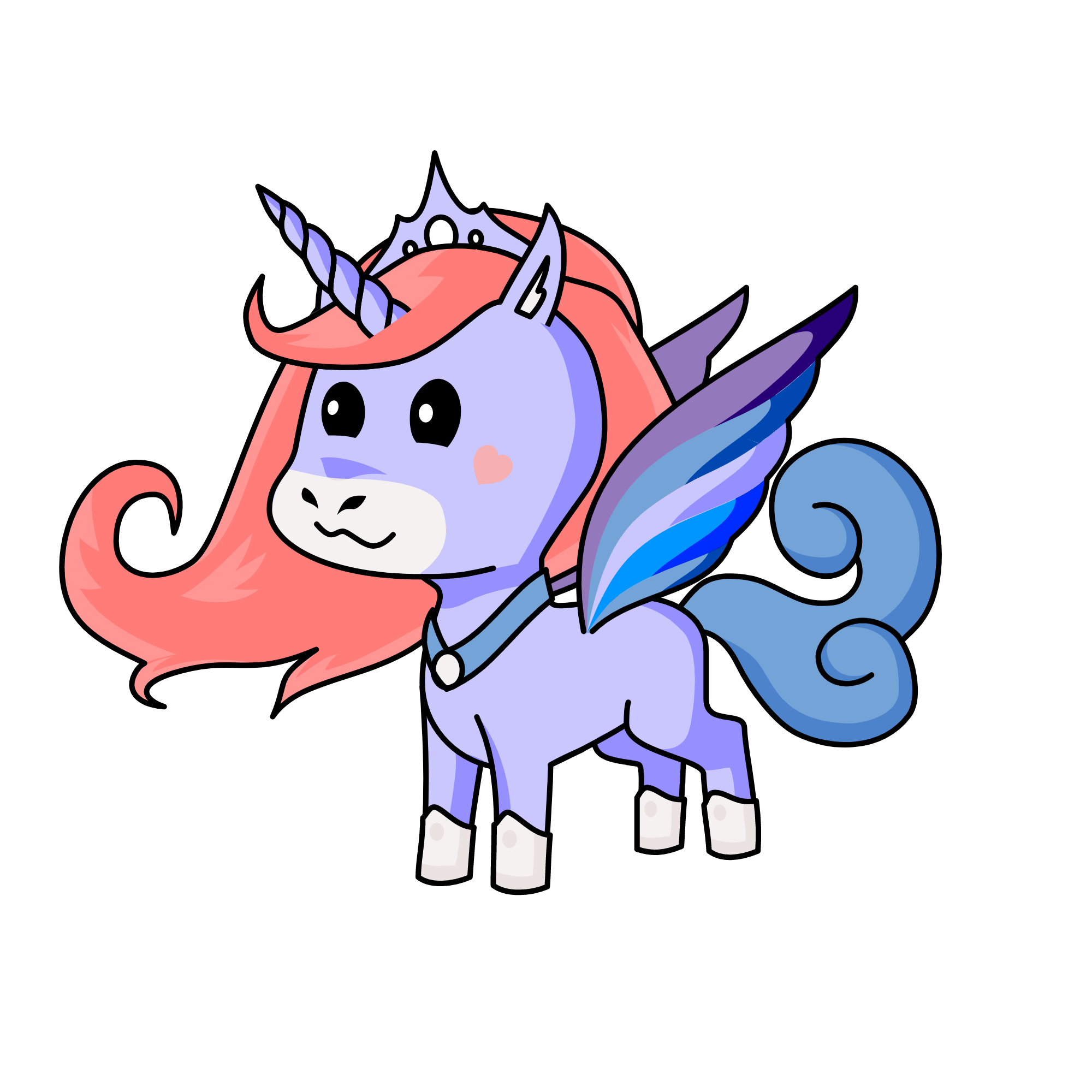 Misty, the unicorn