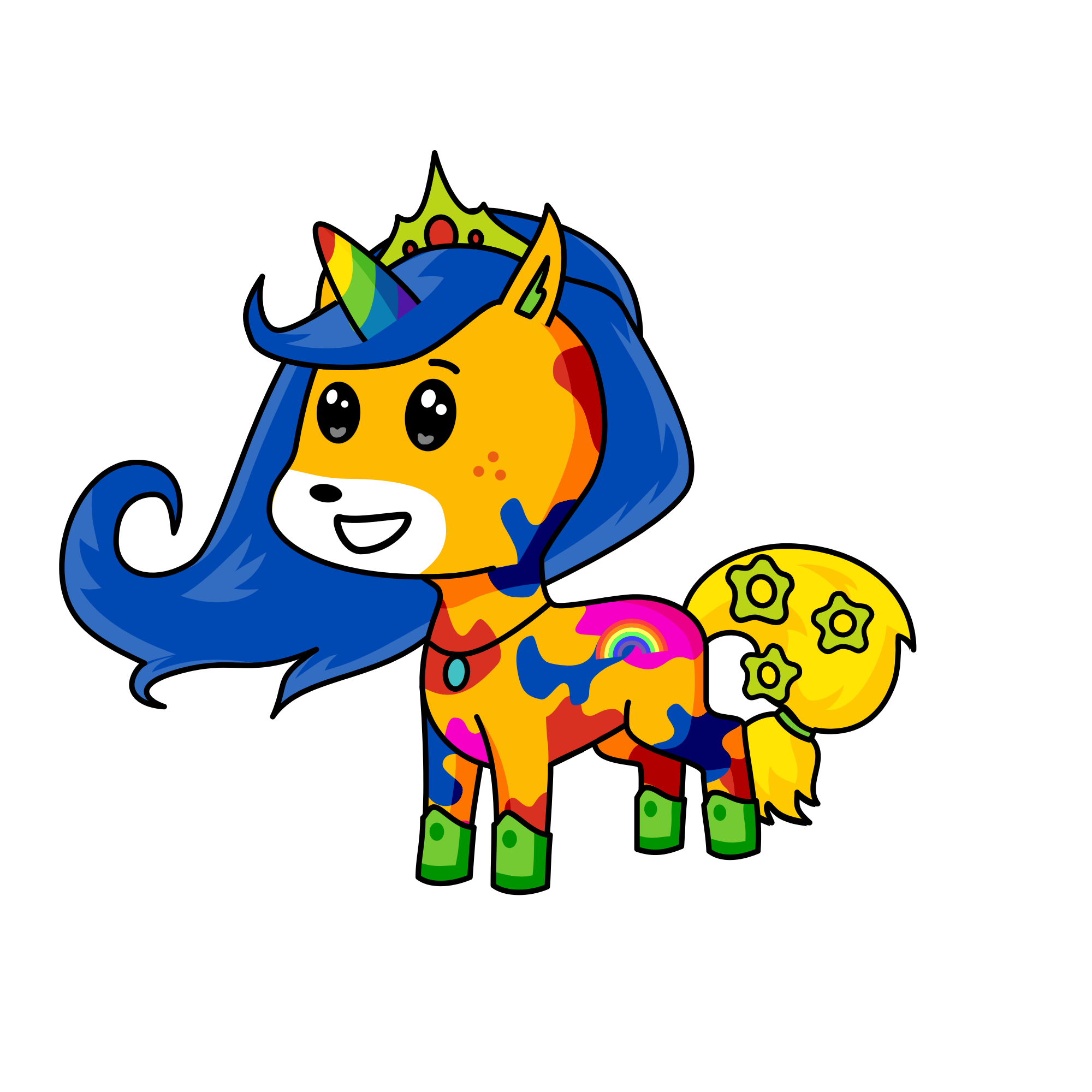 Ines2😀, the unicorn