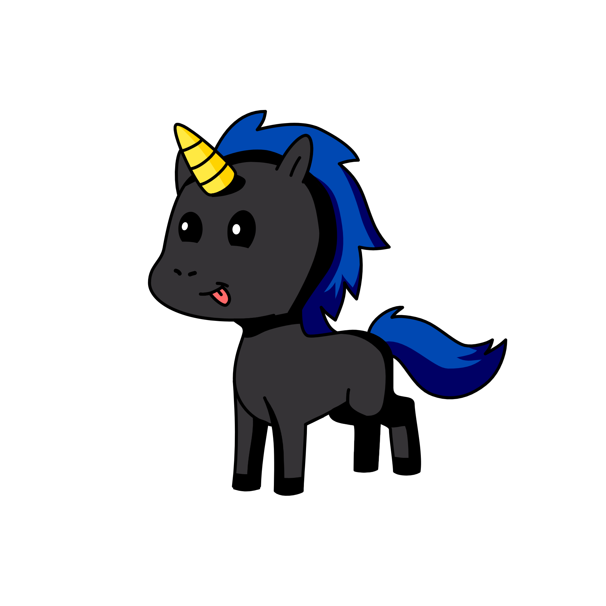 Aiden, the unicorn