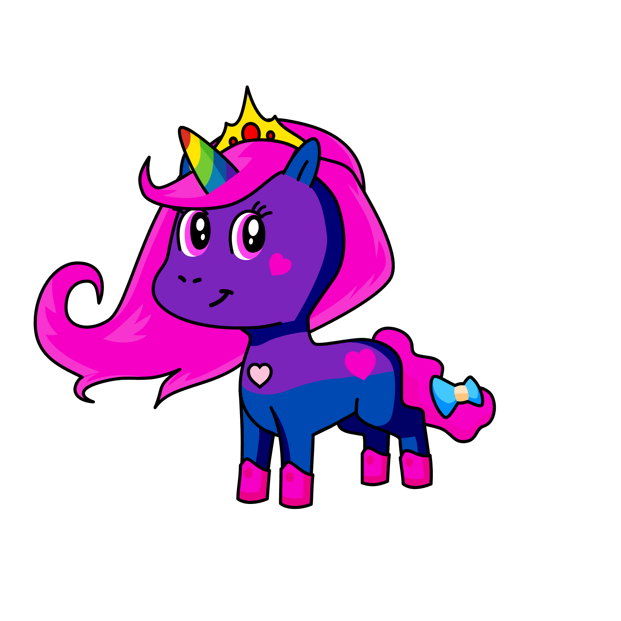 queen , the unicorn