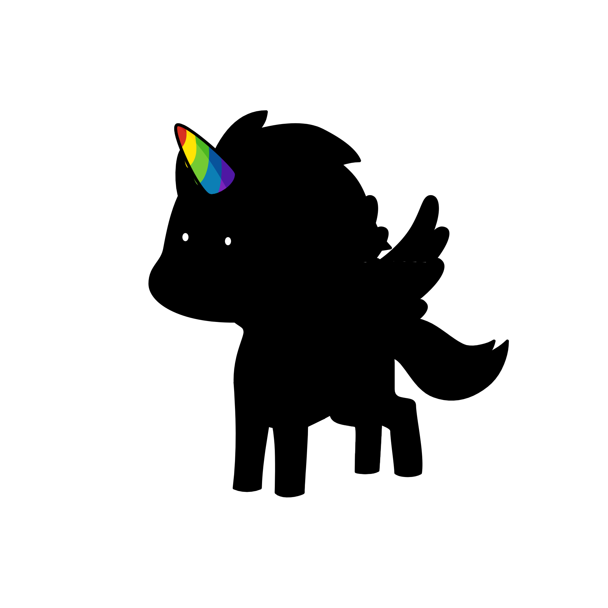 Darkness will conquer this pathetic world., the unicorn