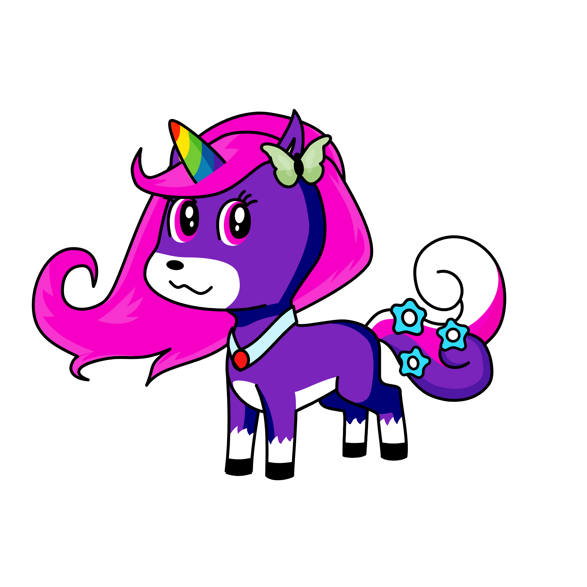 Etoile, the unicorn