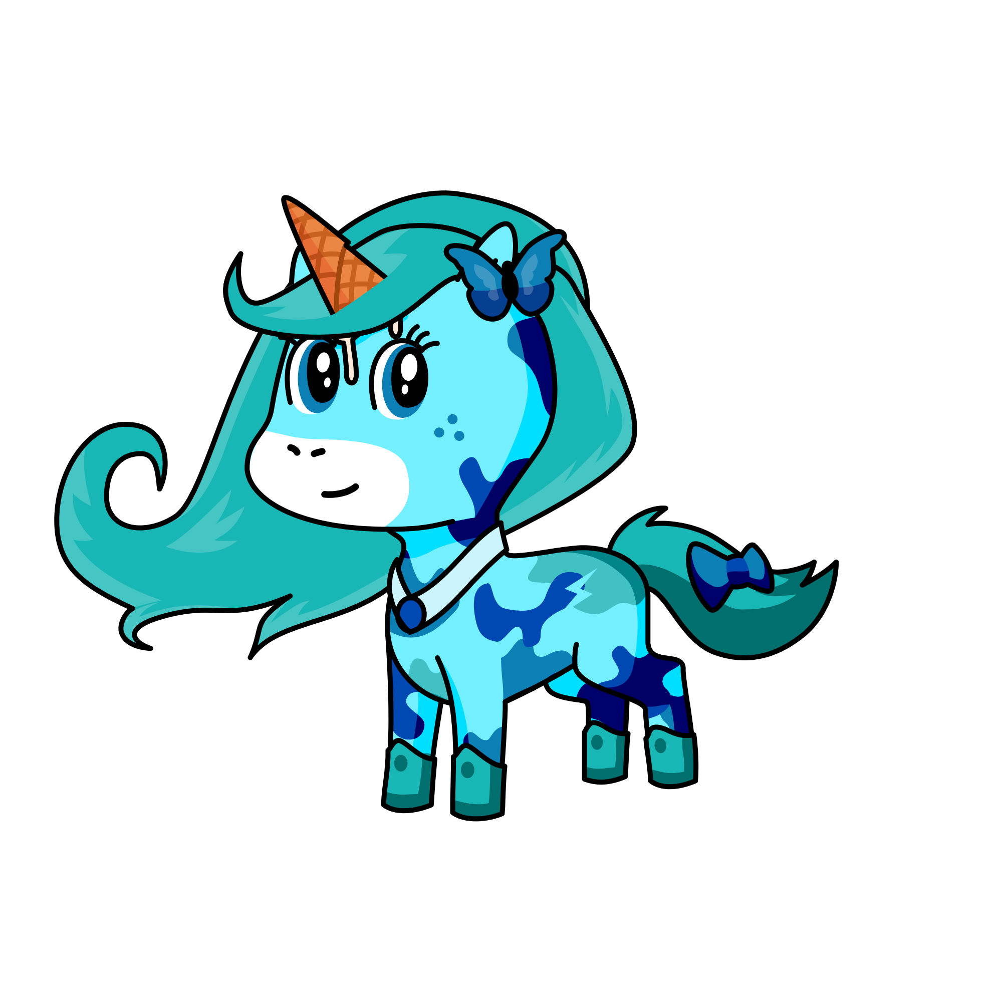 Wii Theme Music, the unicorn