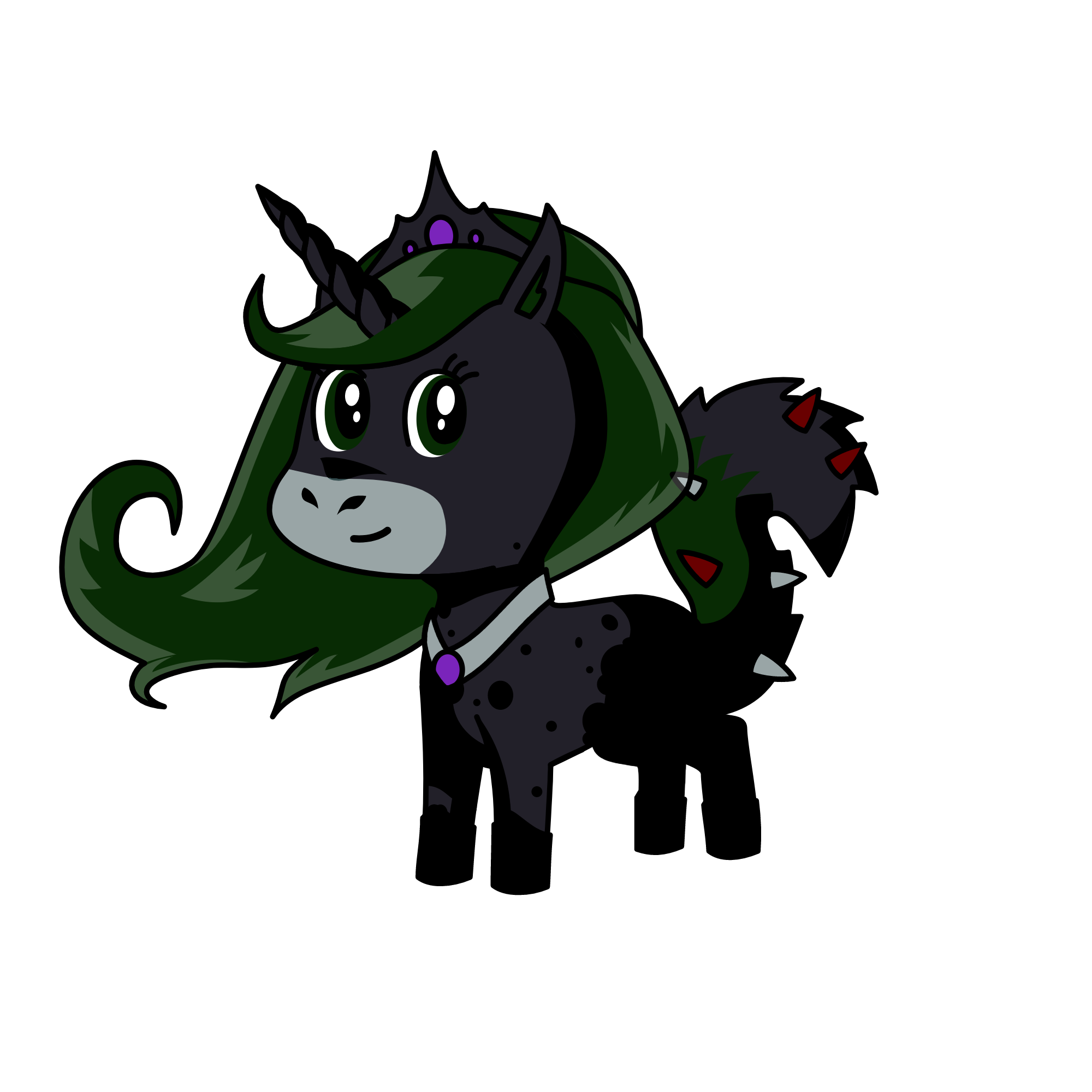moon, the unicorn